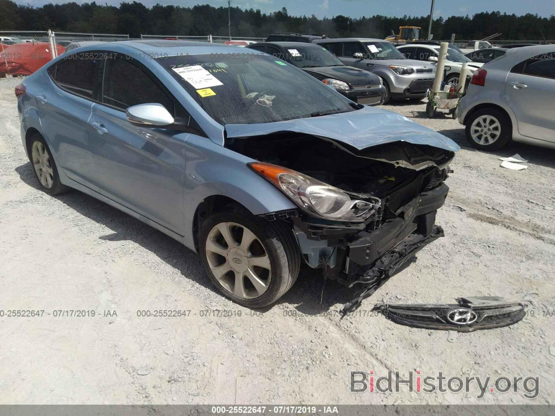 Photo KMHDH4AE6BU117584 - HYUNDAI ELANTRA 2011