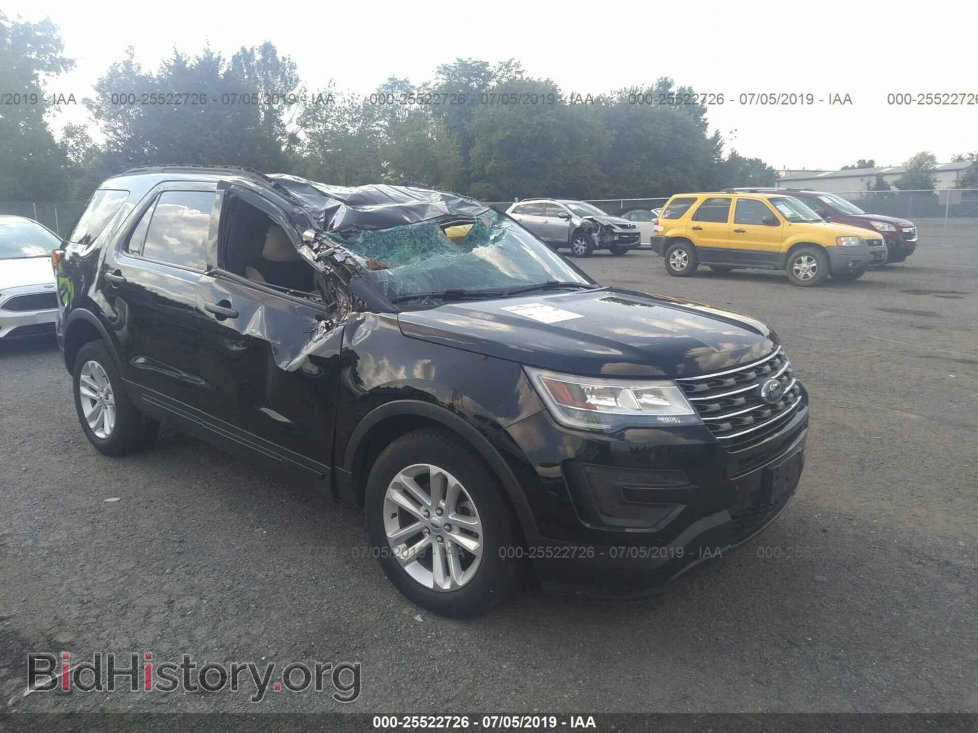 Фотография 1FM5K8B83HGA52982 - FORD EXPLORER 2017
