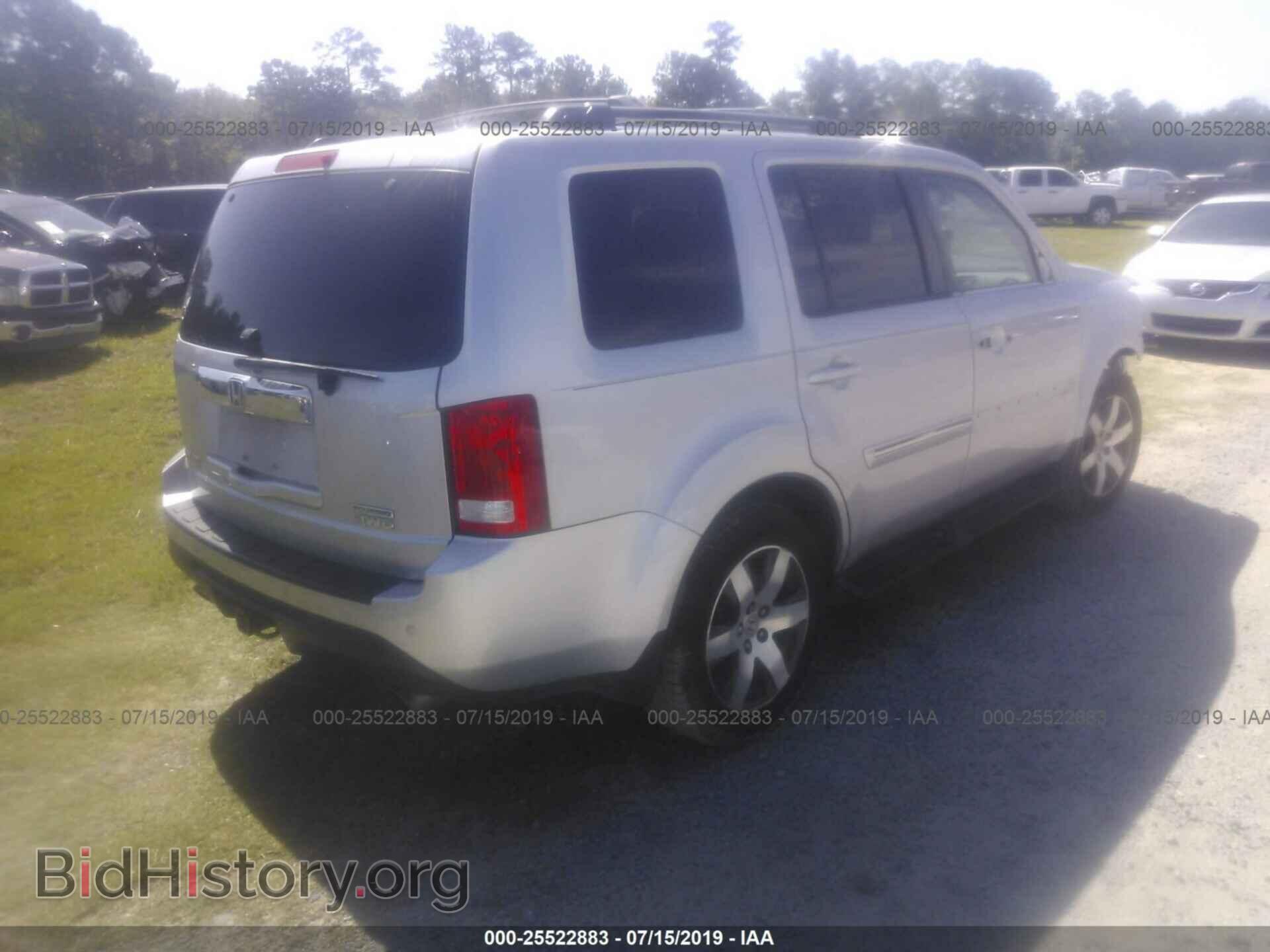 2012 HONDA PILOT - VIN: 5FNYF4H99CB033287 - Фото 4