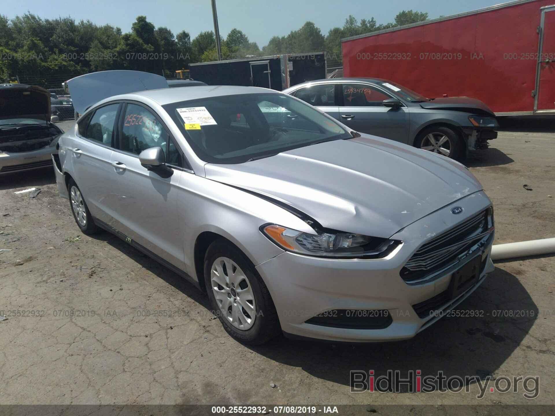 Photo 1FA6P0G70E5377839 - FORD FUSION 2014