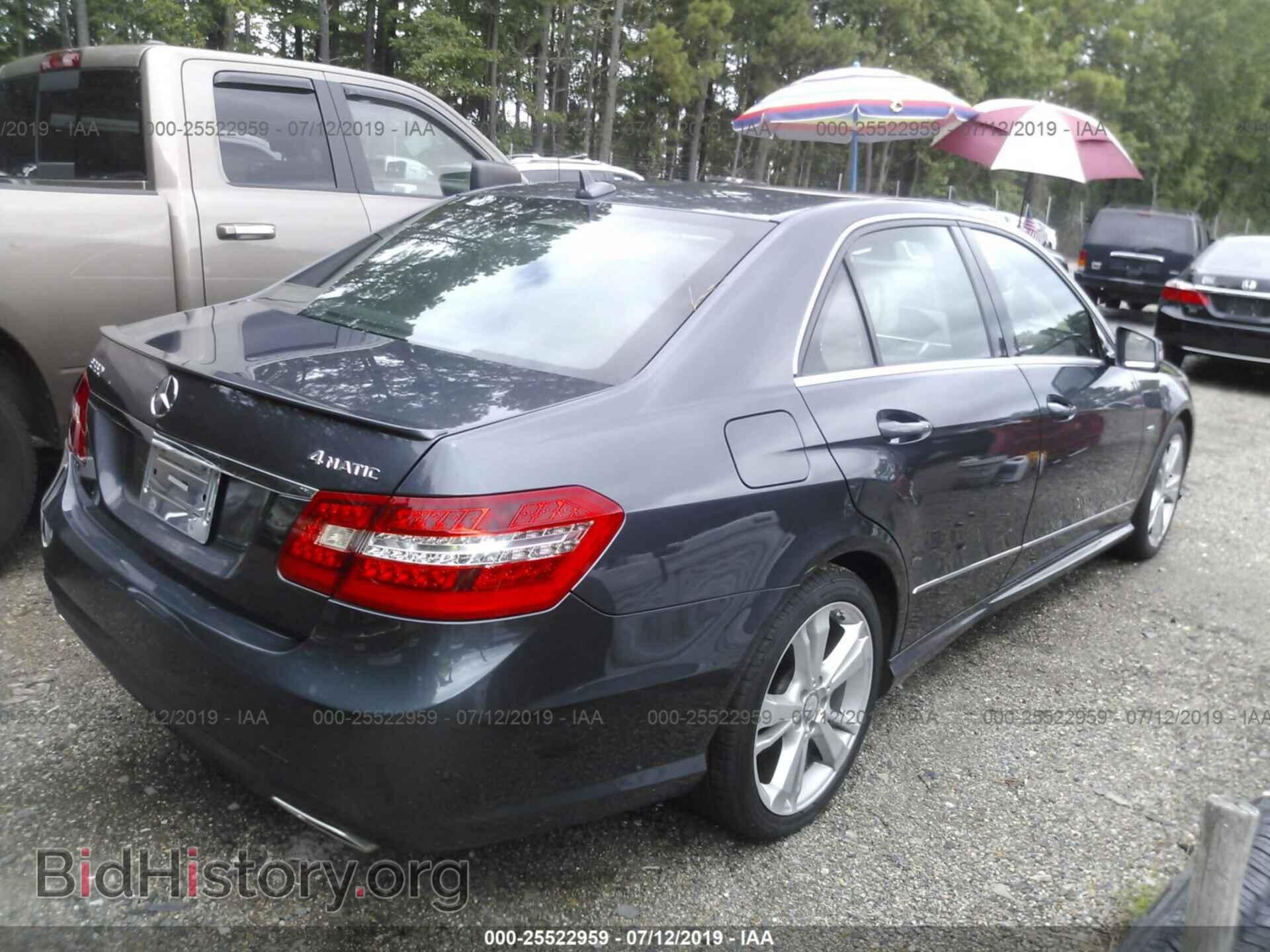 2012 MERCEDES-BENZ E - VIN: WDDHF8JB3CA542293 - Фото 4