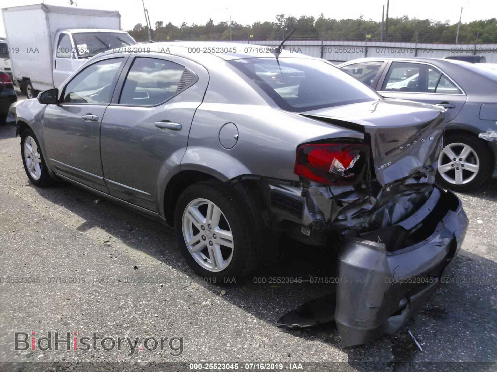 2013 DODGE AVENGER - VIN: 1C3CDZCBXDN663012 - Фото 3