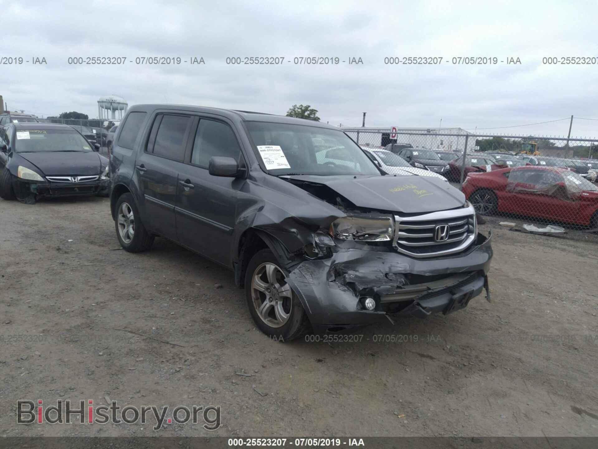 Фотография 5FNYF4H5XDB043017 - HONDA PILOT 2013
