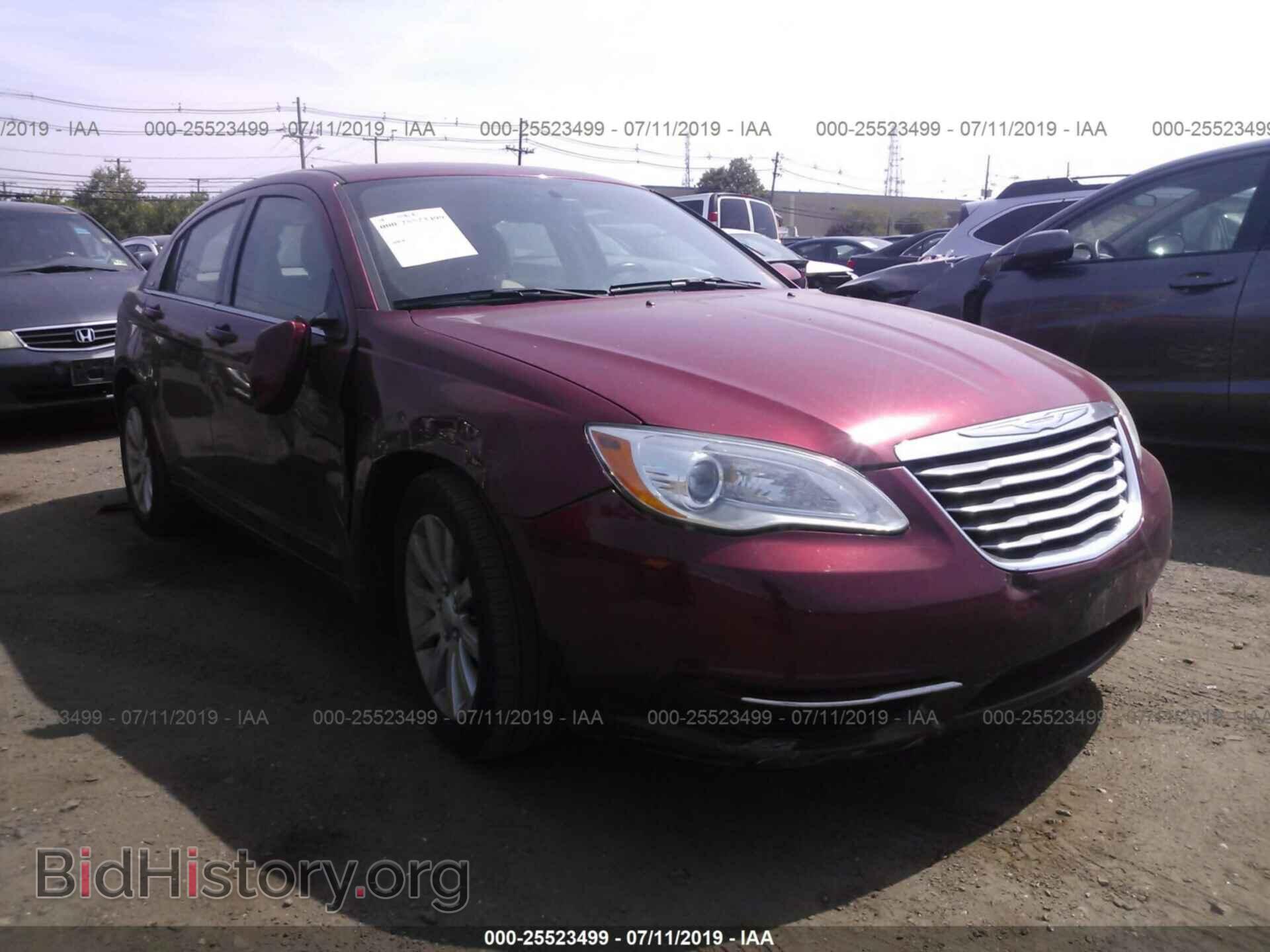 Фотография 1C3CCBBB7CN137852 - CHRYSLER 200 2012