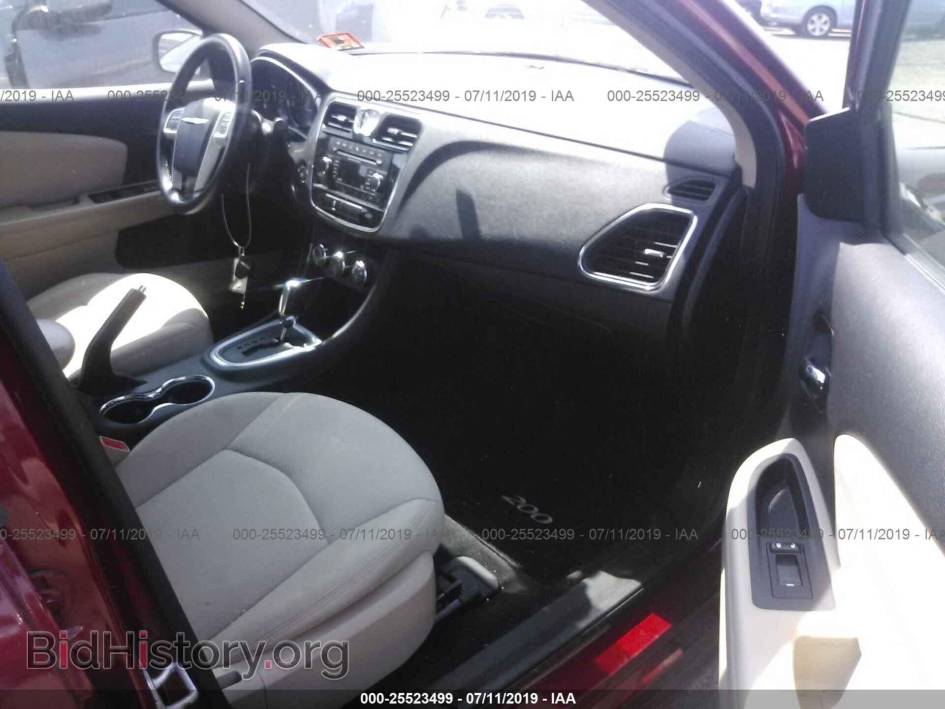 2012 CHRYSLER 200 - VIN: 1C3CCBBB7CN137852 - Фото 5