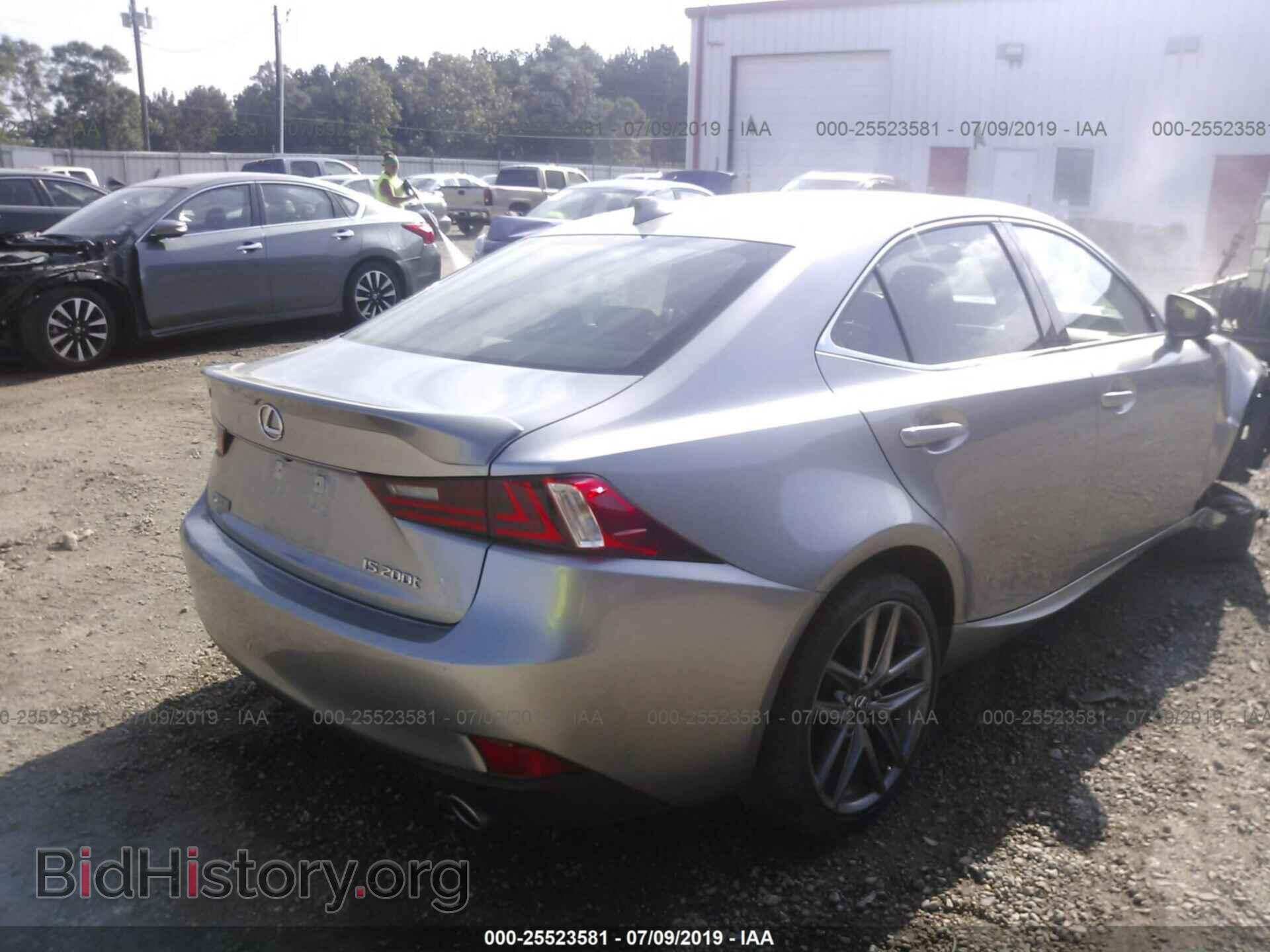 2016 LEXUS IS - VIN: JTHBA1D23G5019743 - Фото 4