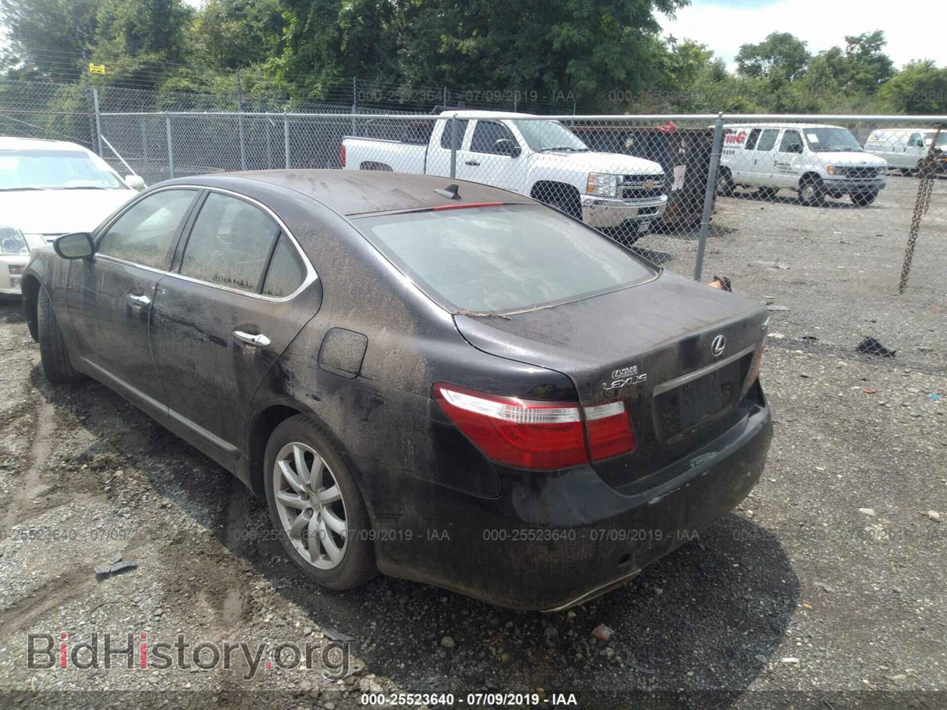 2007 LEXUS LS - VIN: JTHBL46F775005887 - Фото 3