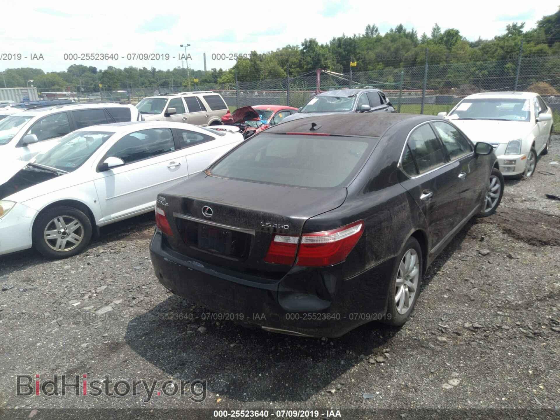 2007 LEXUS LS - VIN: JTHBL46F775005887 - Фото 4