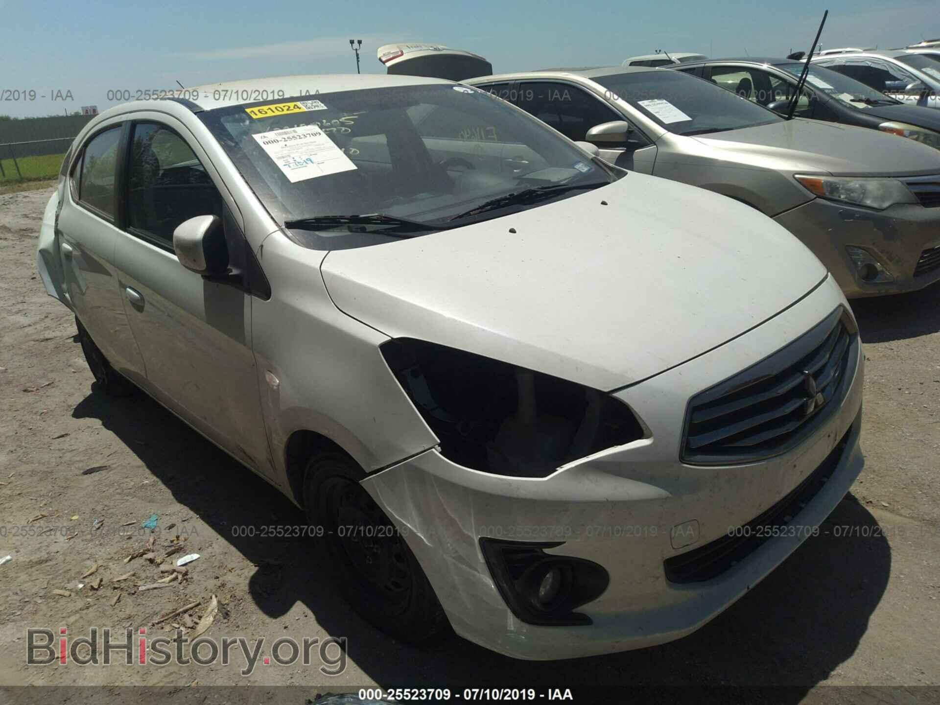 Photo ML32F3FJ9HHF11640 - MITSUBISHI MIRAGE 2017