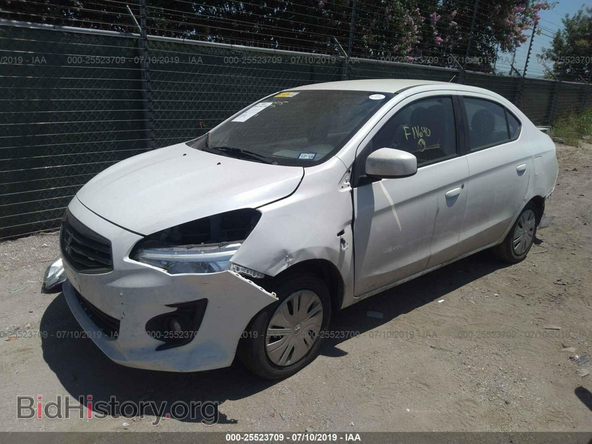 2017 MITSUBISHI MIRAGE - VIN: ML32F3FJ9HHF11640 - Фото 2