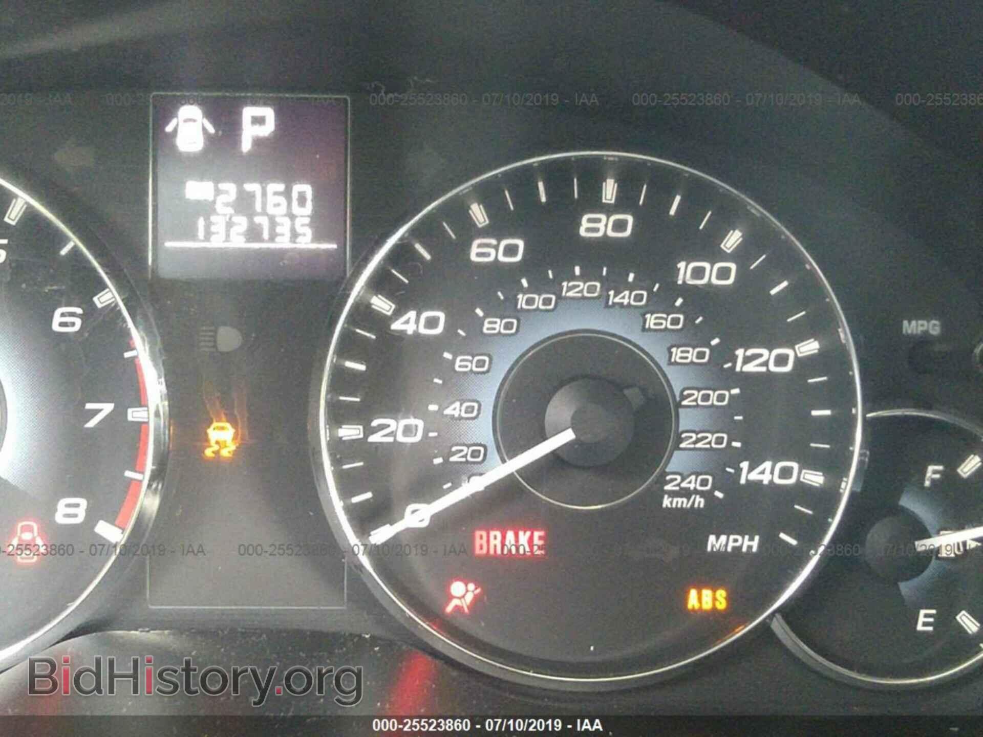 2010 SUBARU OUTBACK - VIN: 4S4BRBCC9A3351114 - Фото 7