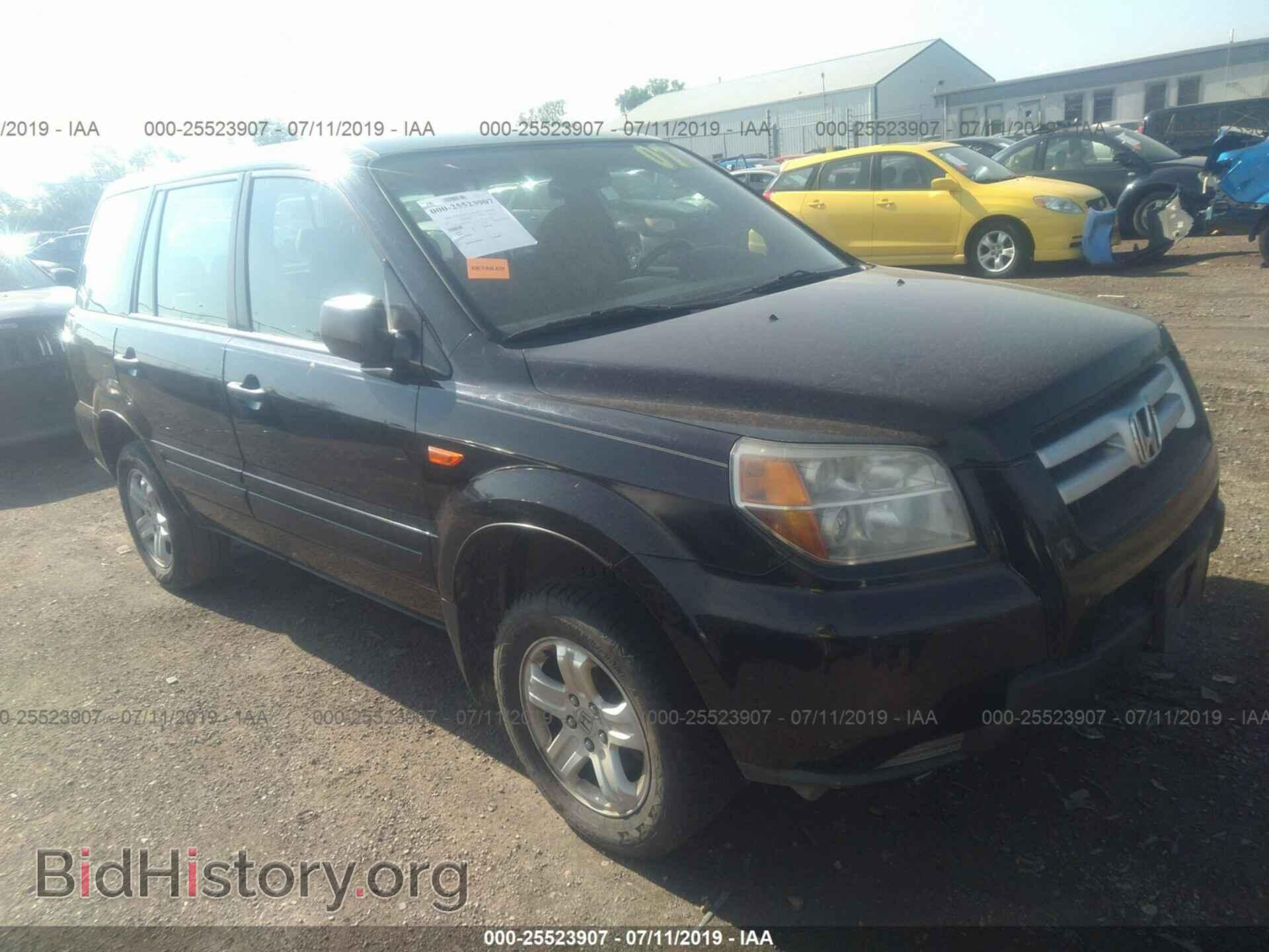 Фотография 5FNYF28126B046515 - HONDA PILOT 2006