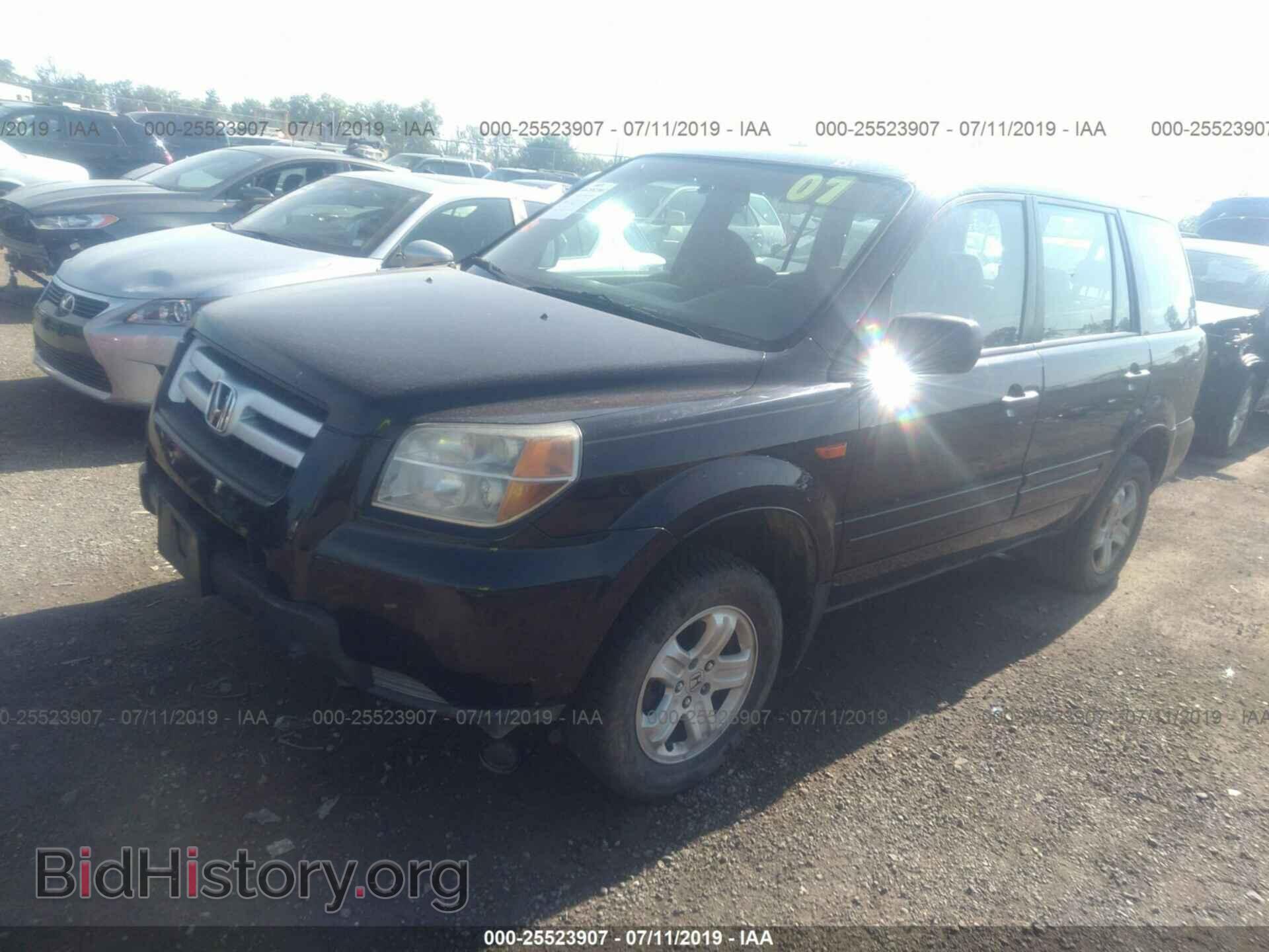 2006 HONDA PILOT - VIN: 5FNYF28126B046515 - Фото 2