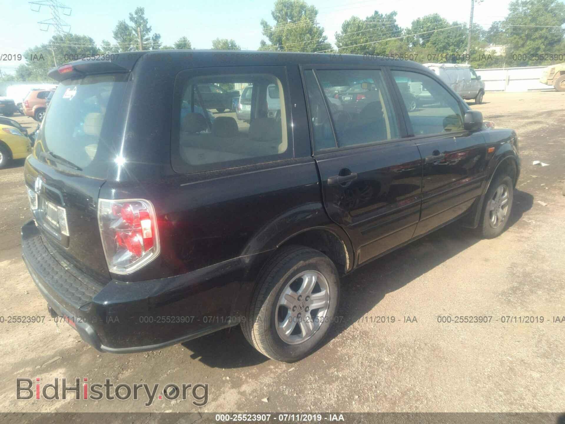 2006 HONDA PILOT - VIN: 5FNYF28126B046515 - Фото 4
