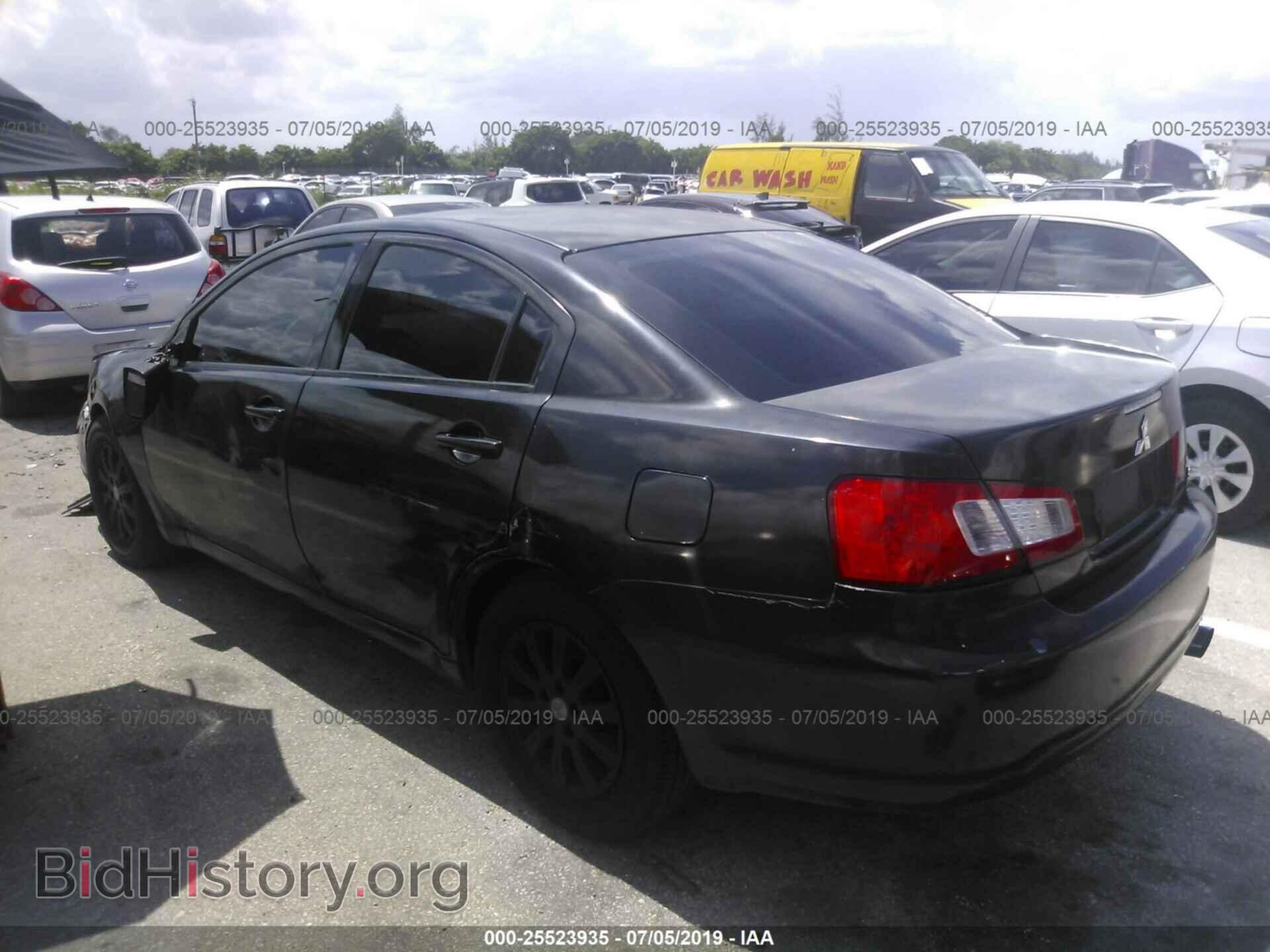 2009 MITSUBISHI GALANT - VIN: 4A3AB36F59E001363 - Фото 3