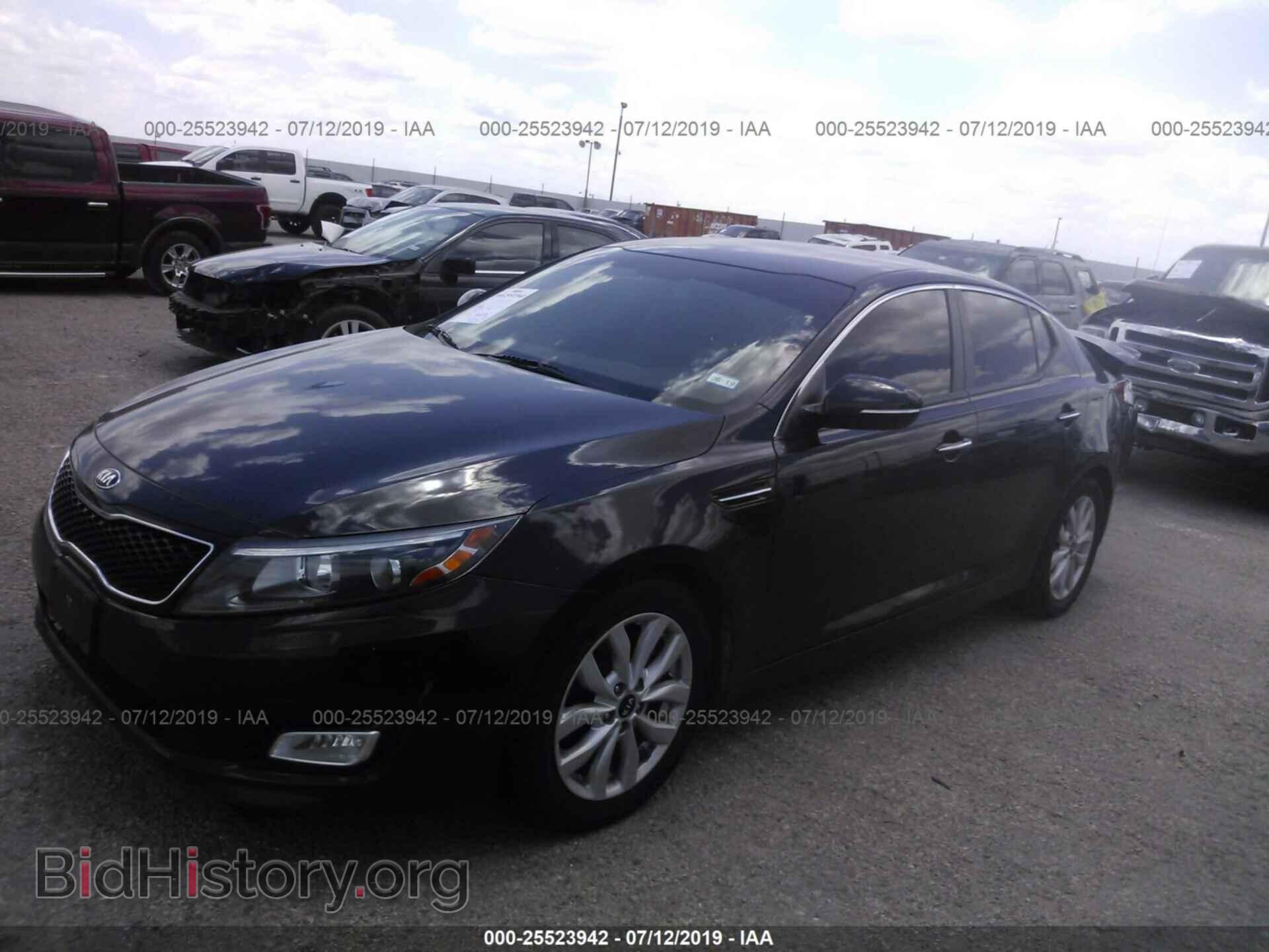 2015 KIA OPTIMA - VIN: KNAGM4A77F5620035 - Фото 2