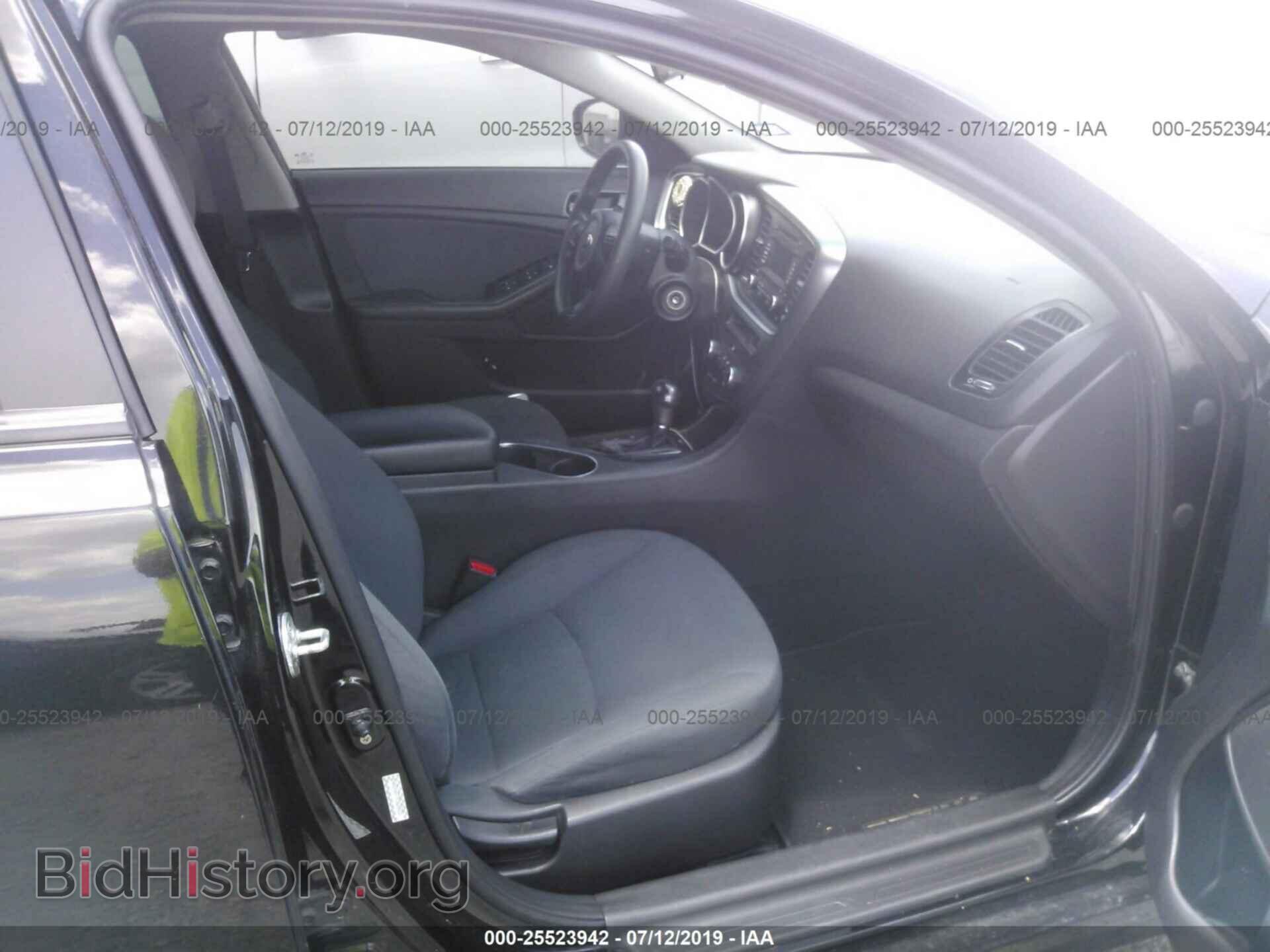 2015 KIA OPTIMA - VIN: KNAGM4A77F5620035 - Фото 5