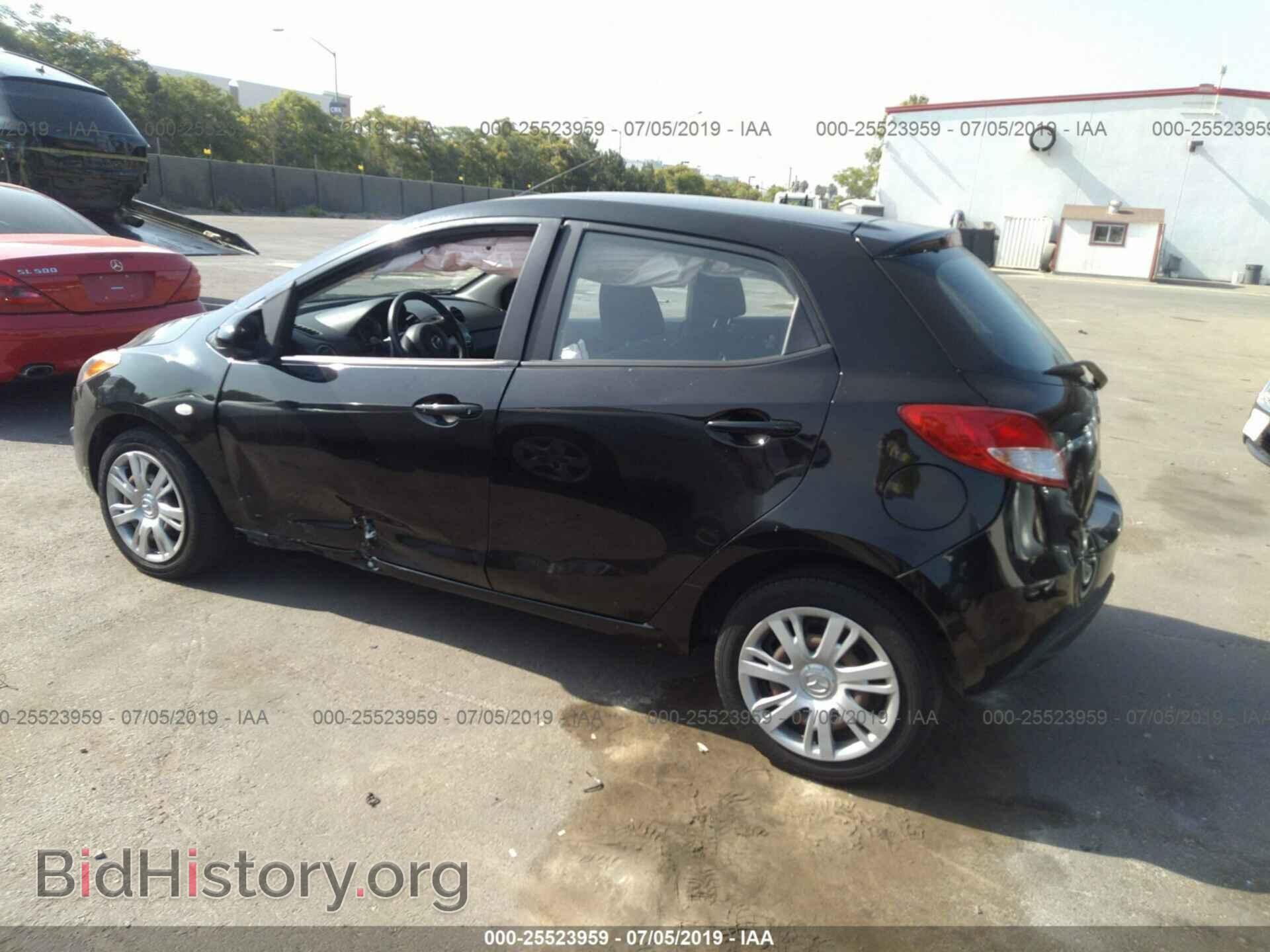 2012 MAZDA MAZDA2 - VIN: JM1DE1KZ6C0134455 - Фото 3