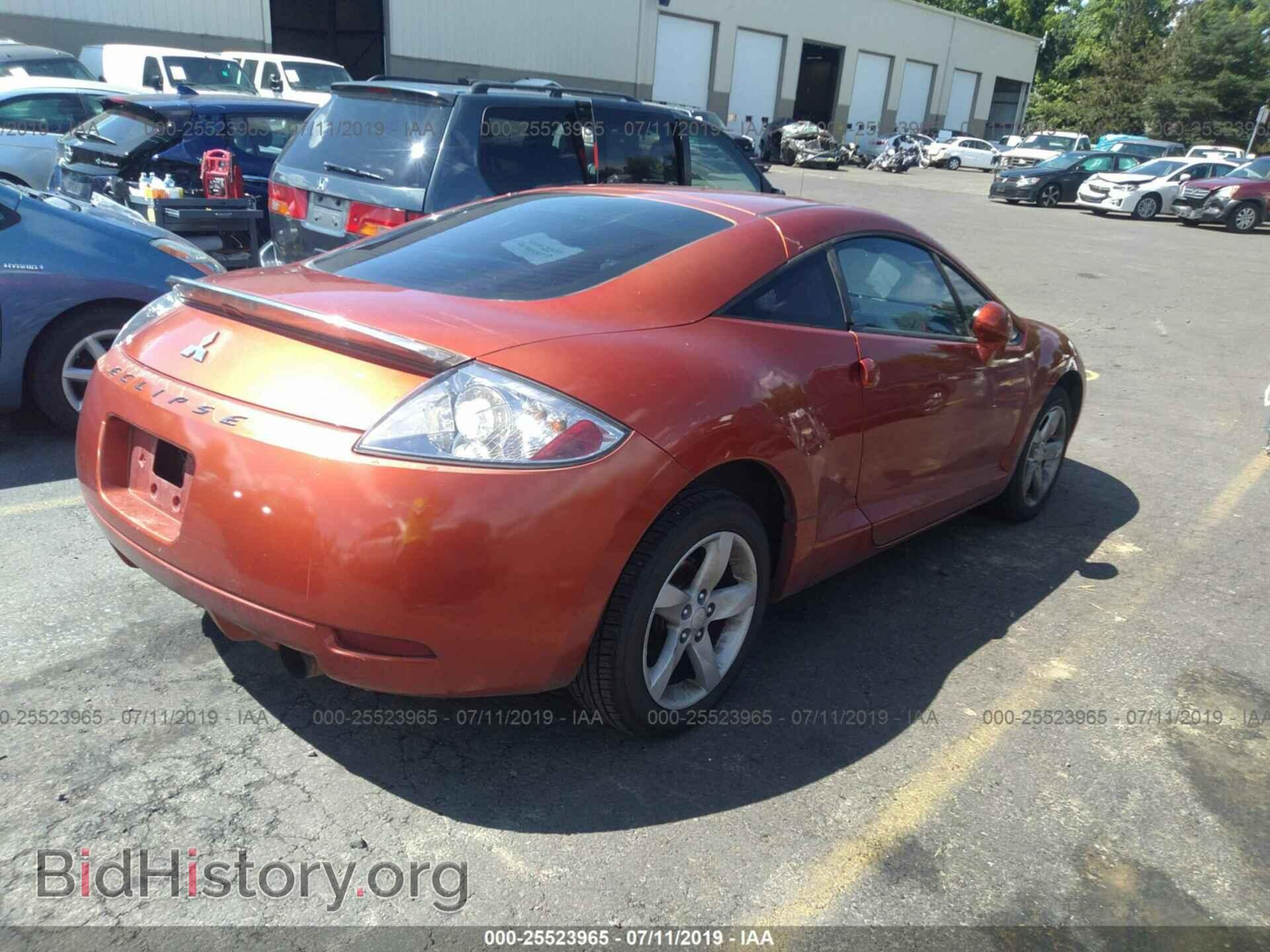 2007 MITSUBISHI ECLIPSE - VIN: 4A3AK24F57E061444 - Photo 4