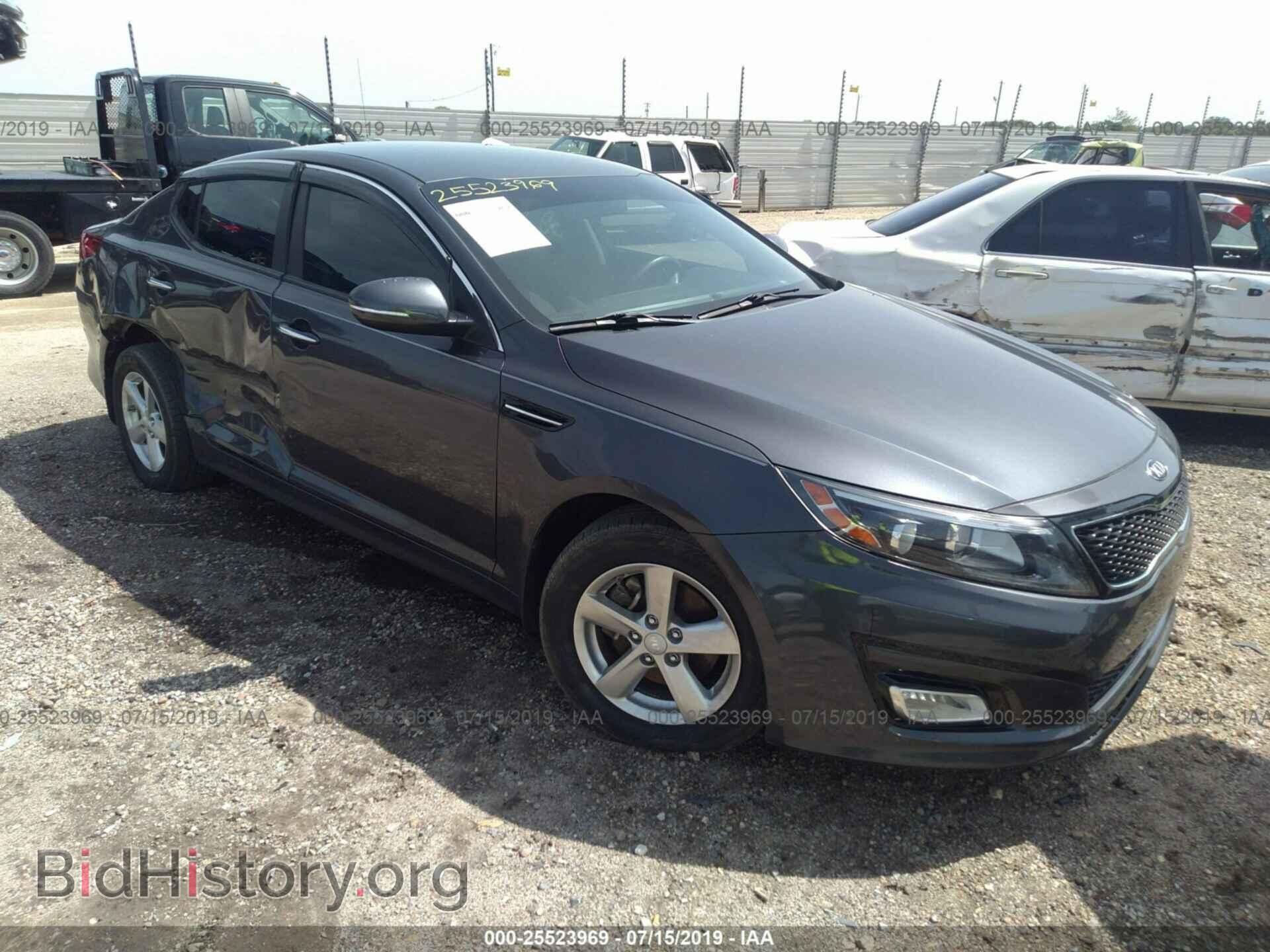 Фотография KNAGM4A79F5626869 - KIA OPTIMA 2015