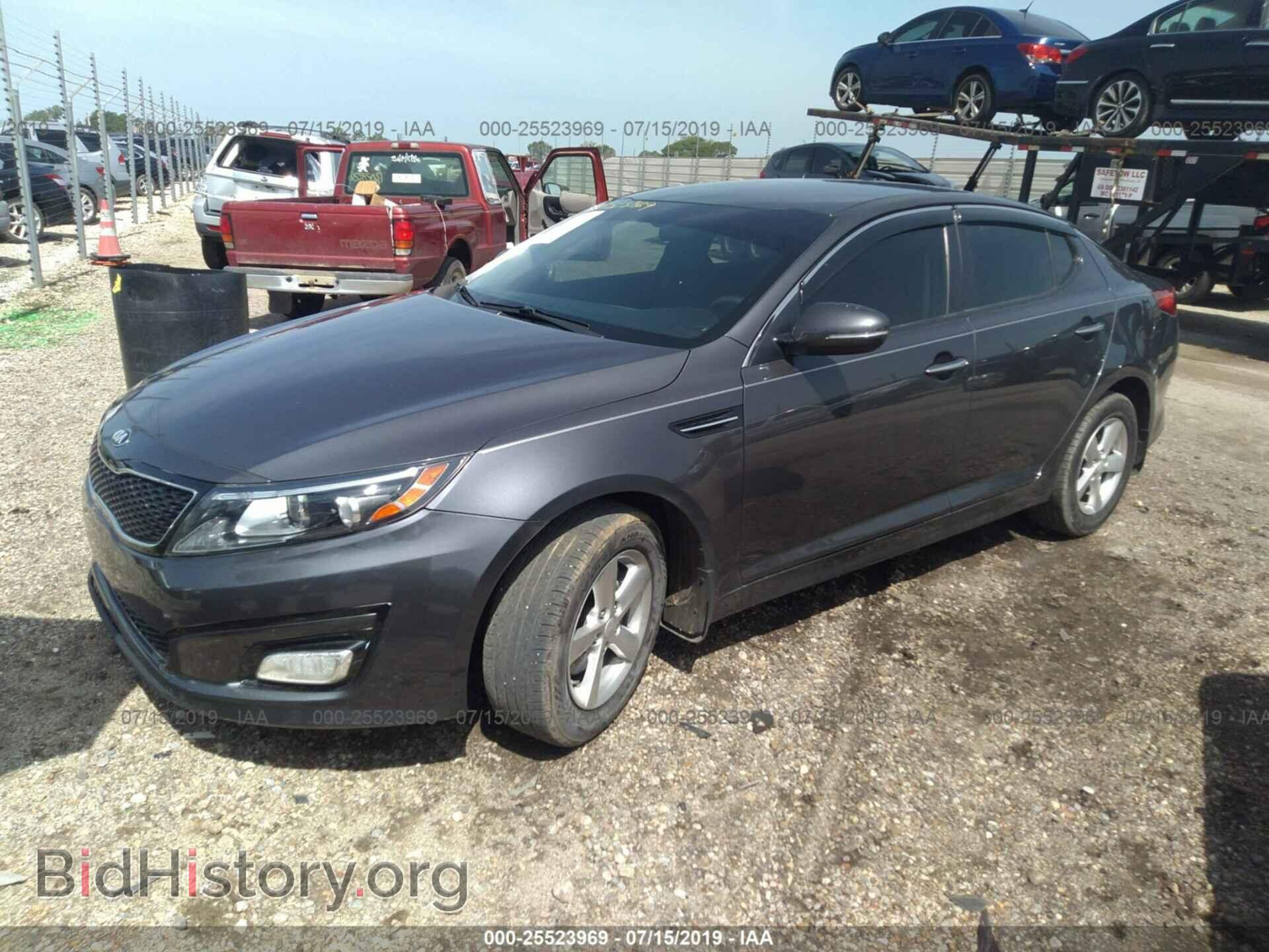 2015 KIA OPTIMA - VIN: KNAGM4A79F5626869 - Фото 2