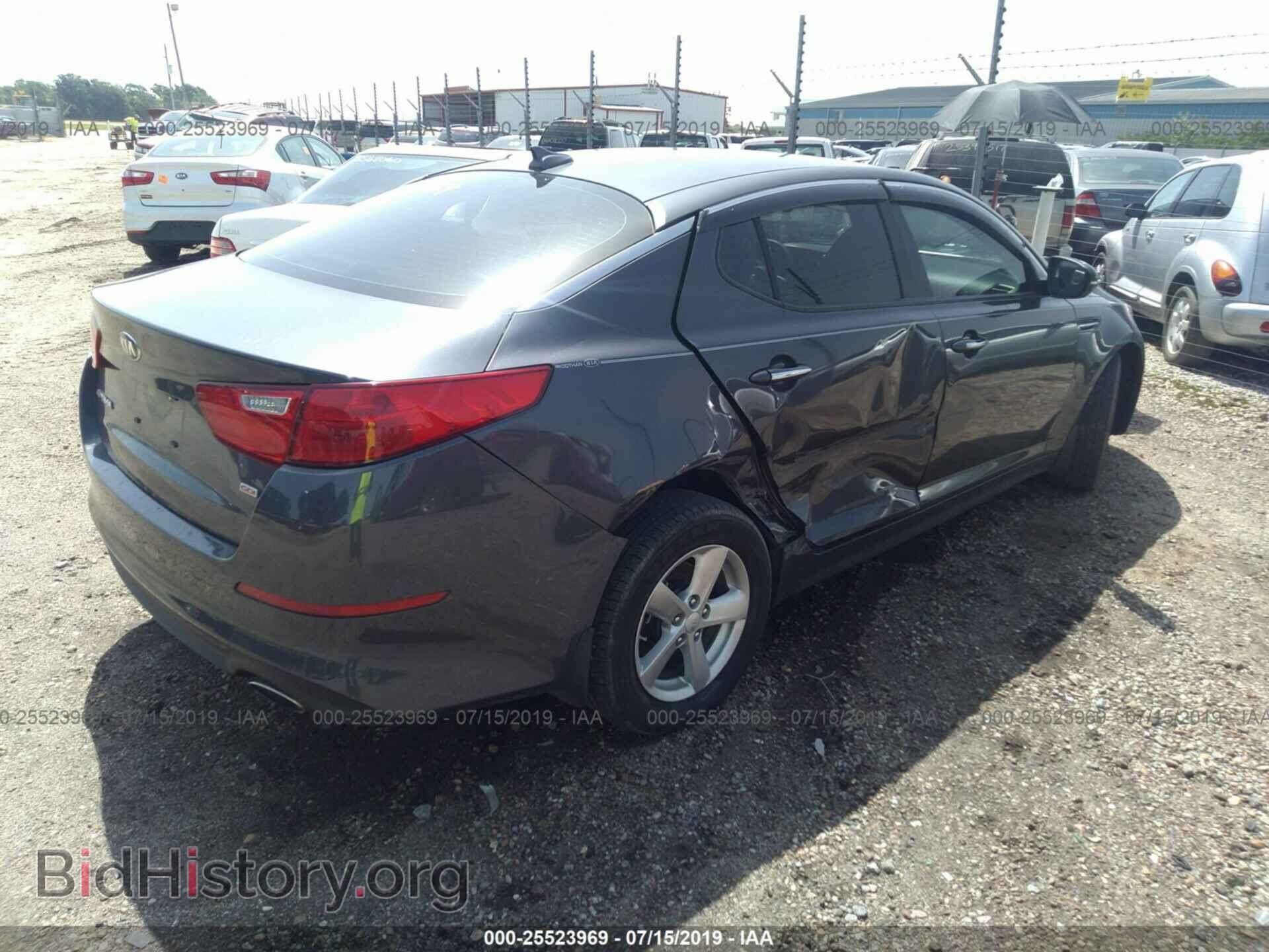 2015 KIA OPTIMA - VIN: KNAGM4A79F5626869 - Фото 4