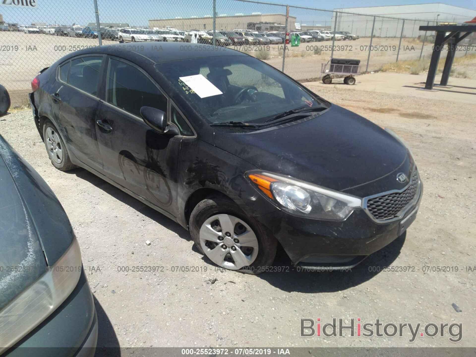 Photo KNAFK4A68F5300747 - KIA FORTE 2015