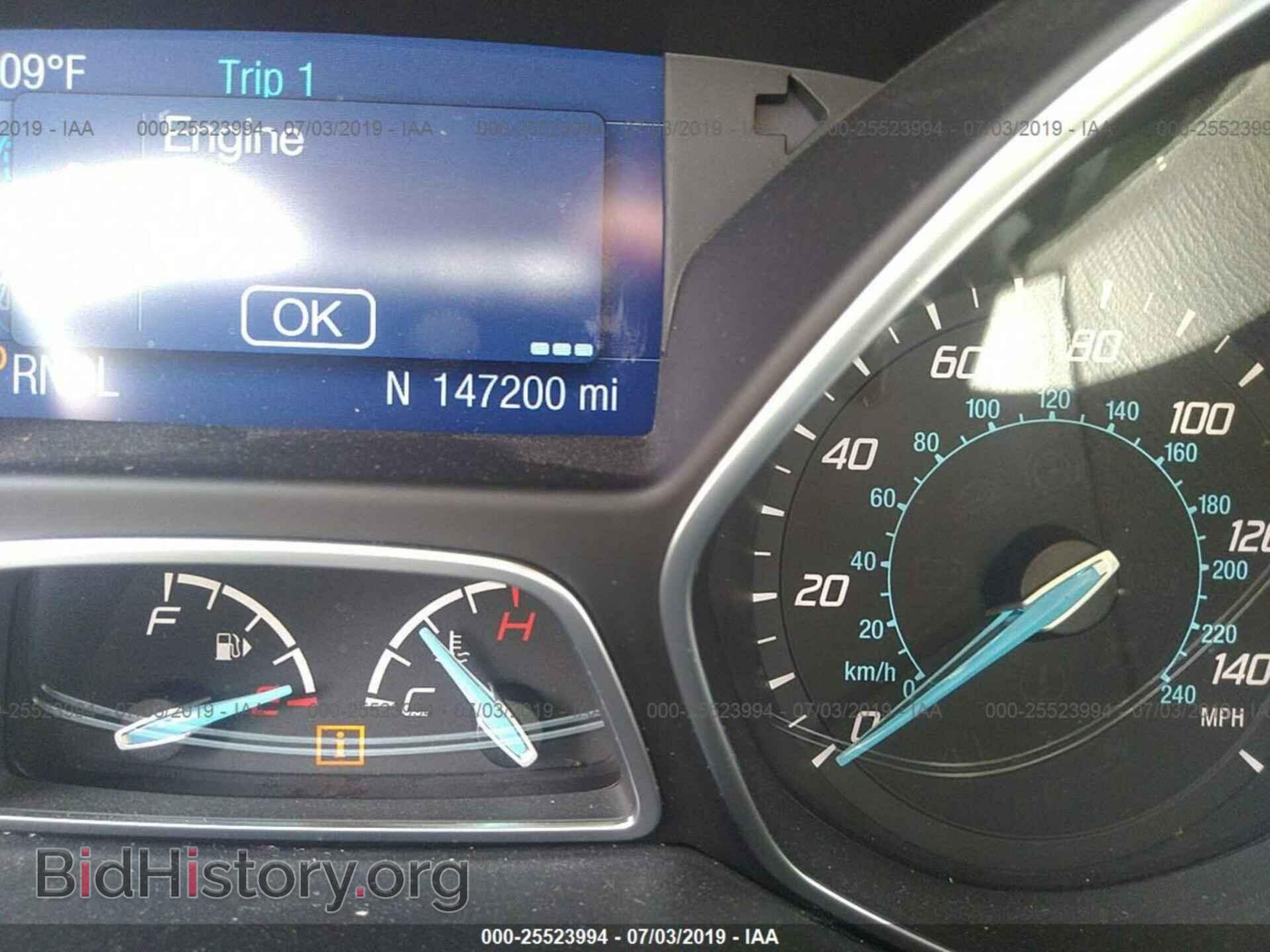 2014 FORD FOCUS - VIN: 1FADP3K23EL378709 - Фото 7