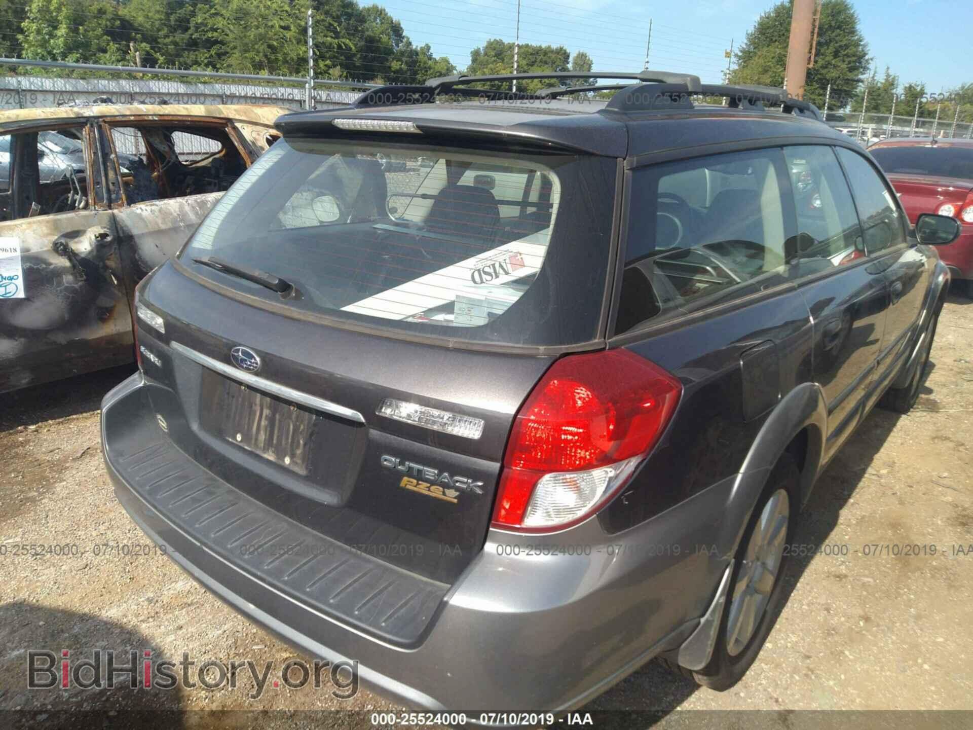 2009 SUBARU OUTBACK - VIN: 4S4BP61C297326270 - Фото 4