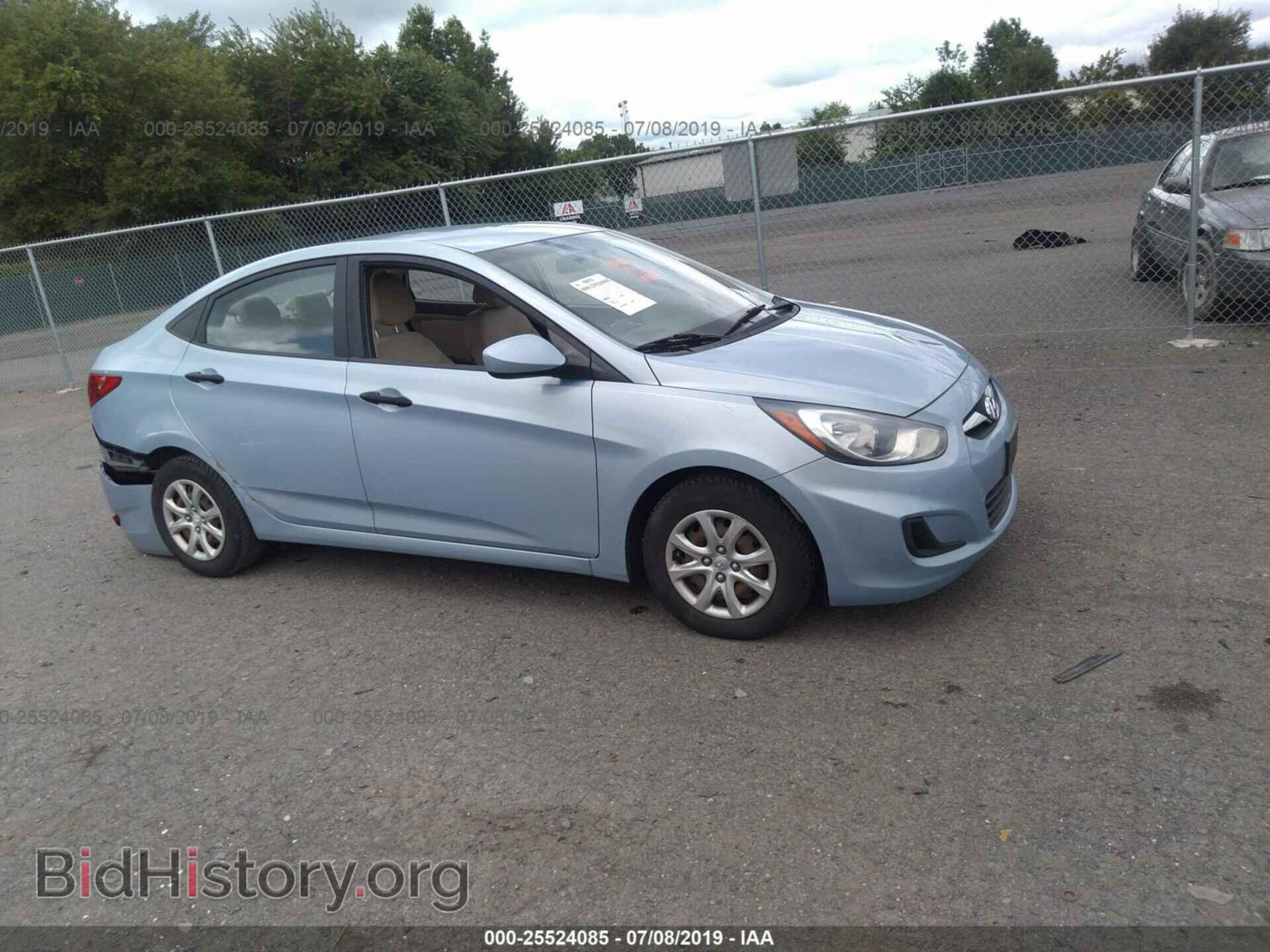 Photo KMHCT4AE3CU082515 - HYUNDAI ACCENT 2012