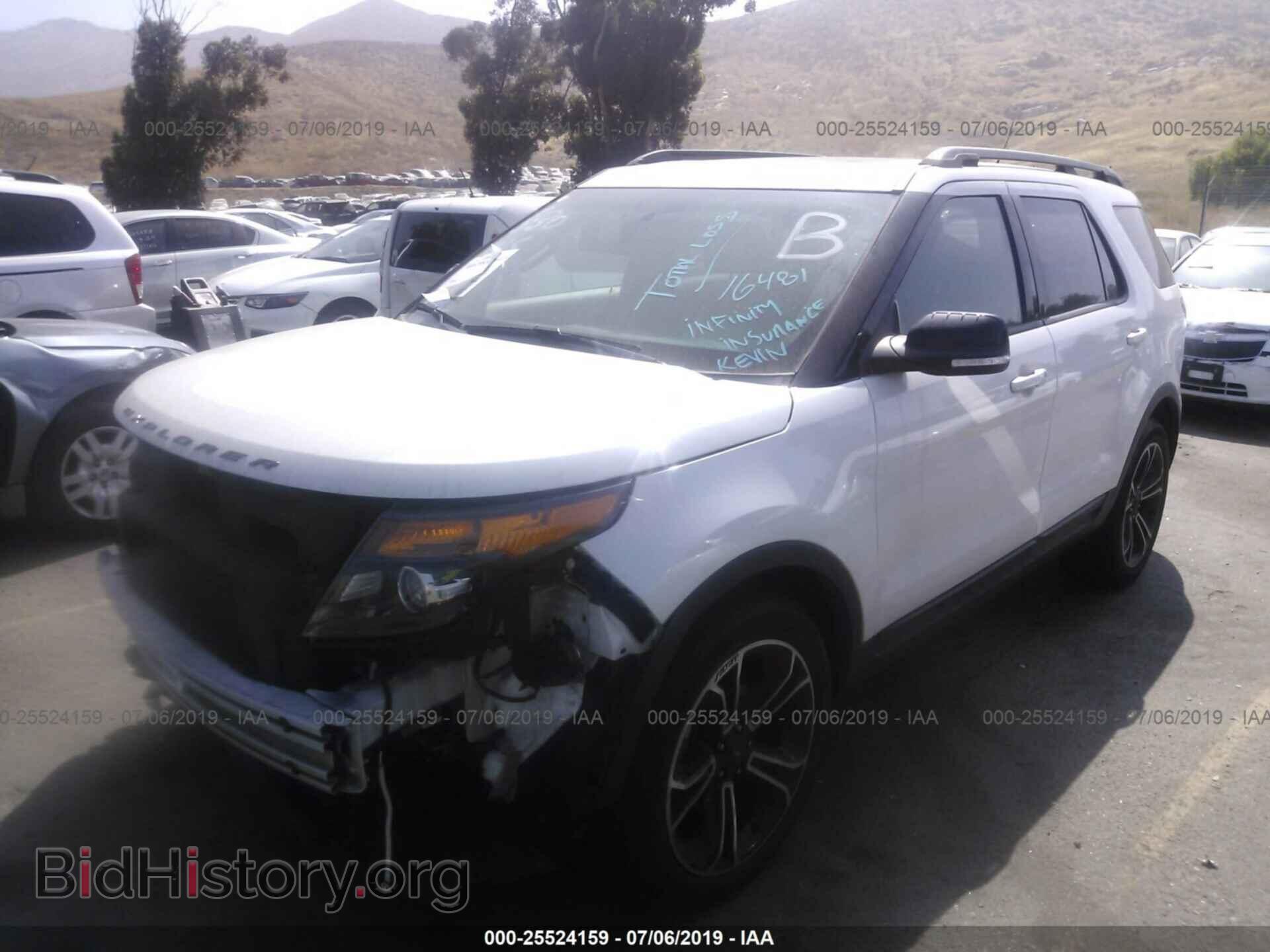 2015 FORD EXPLORER - VIN: 1FM5K8GT5FGC64714 - Фото 2