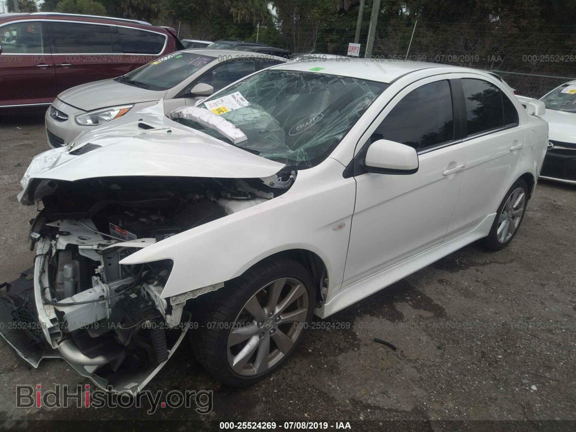 2014 MITSUBISHI LANCER - VIN: JA32V6FV8EU004859 - Фото 2