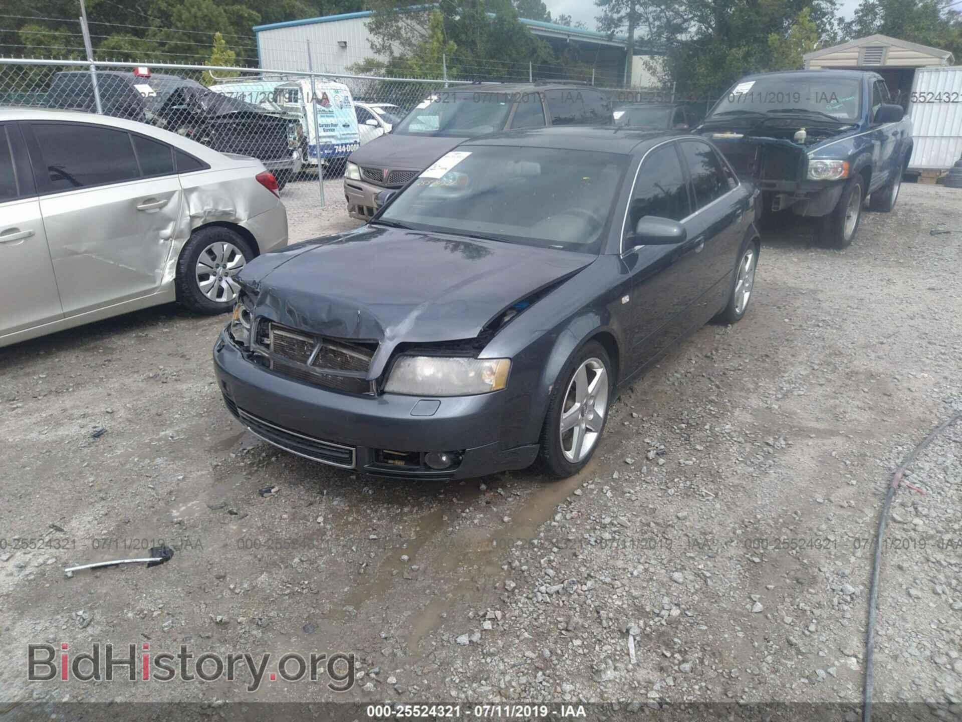 2005 AUDI A4 - VIN: WAULT68E65A007282 - Фото 2