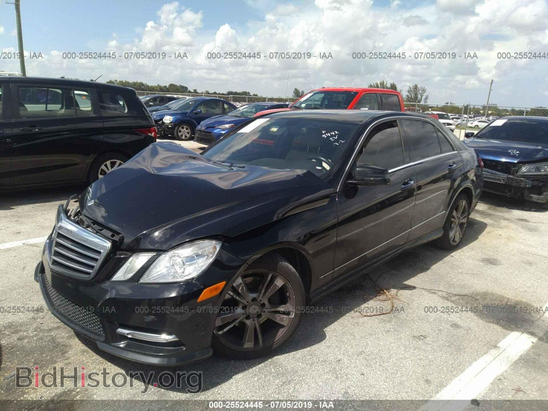 2013 MERCEDES-BENZ E - VIN: WDDHF5KB2DA725442 - Фото 2