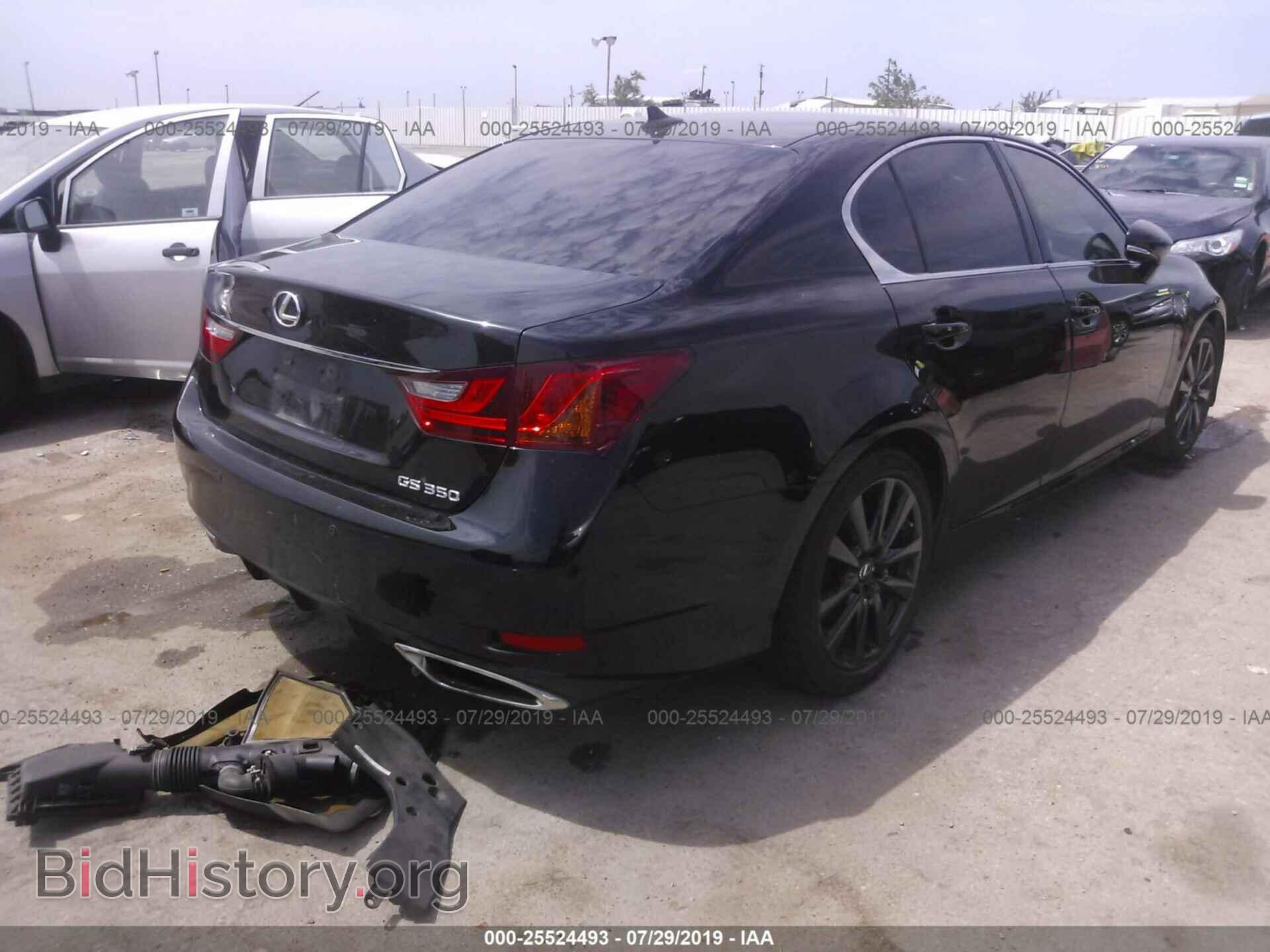 2013 LEXUS GS - VIN: JTHBE1BL9D5021380 - Фото 4