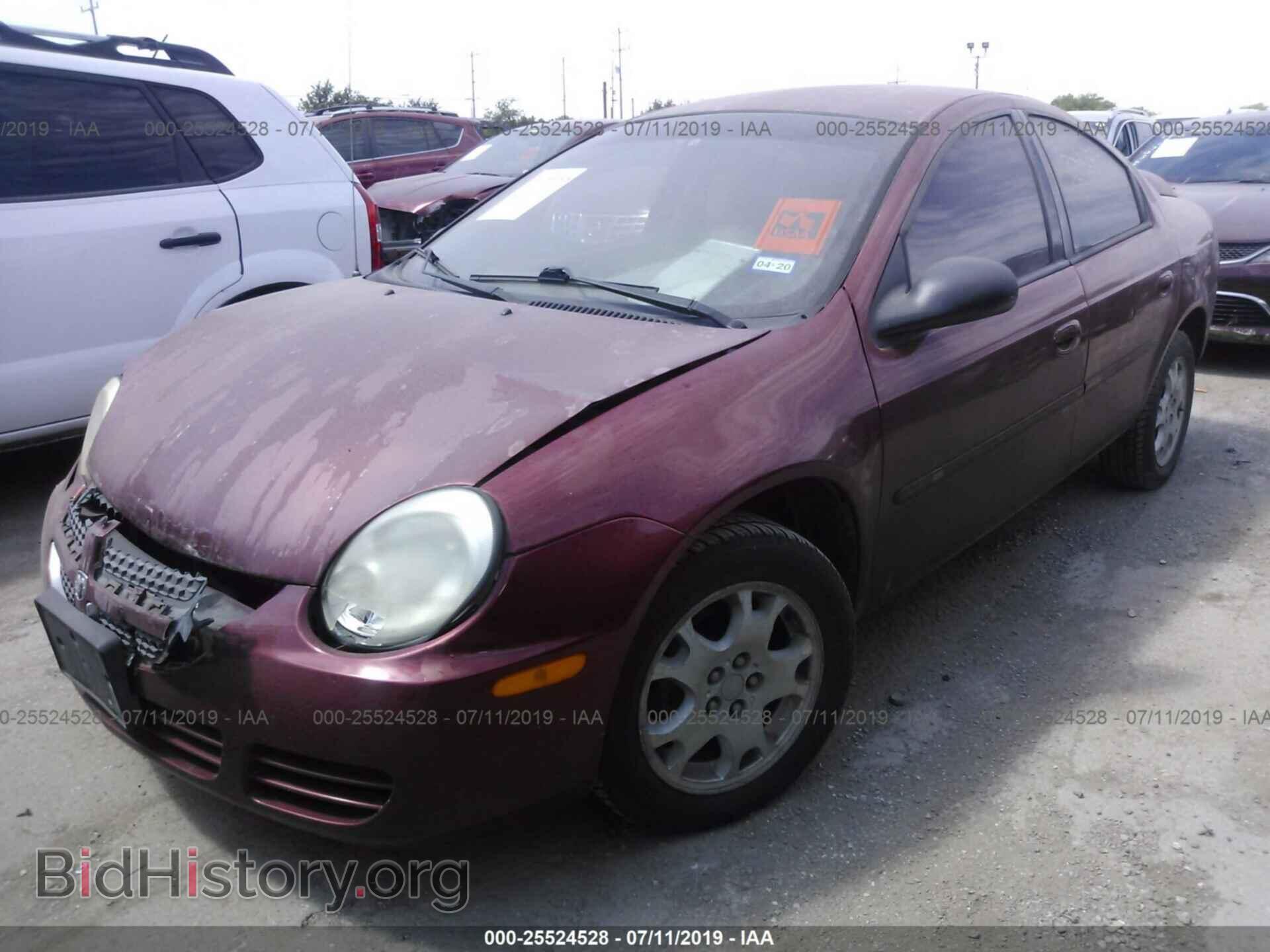 2004 DODGE NEON - VIN: 1B3ES56C64D504776 - Фото 2