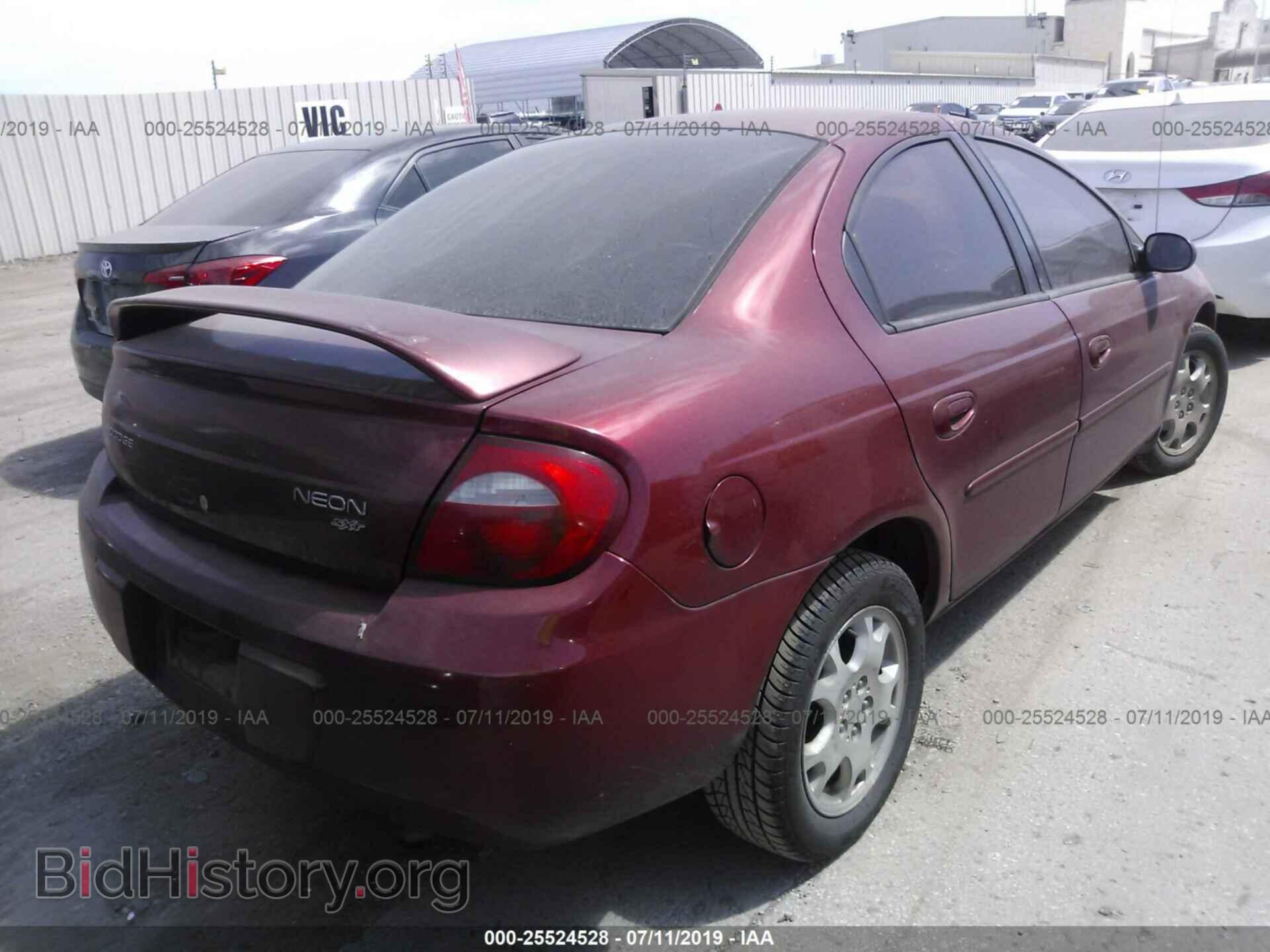 2004 DODGE NEON - VIN: 1B3ES56C64D504776 - Фото 4