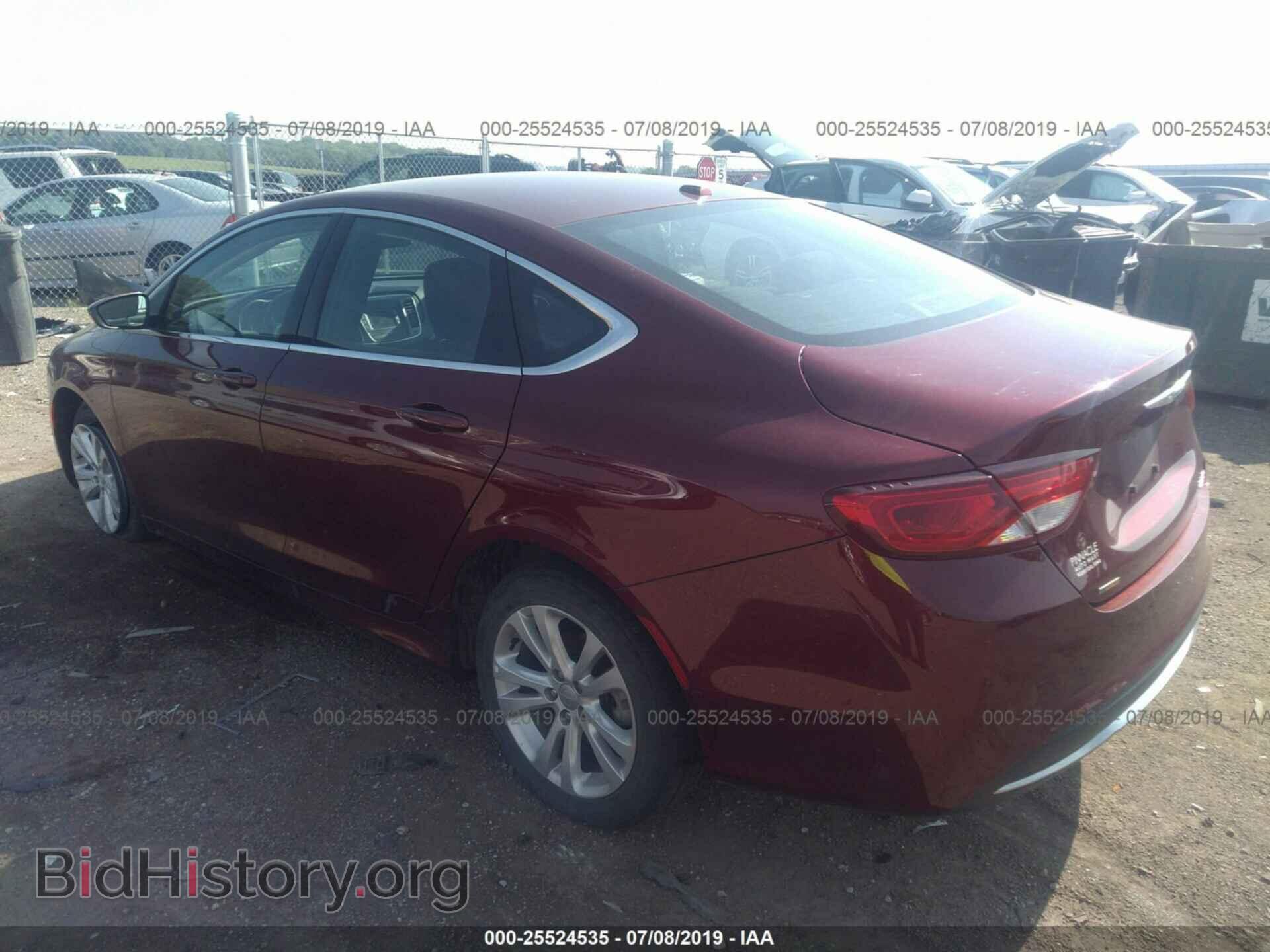2016 CHRYSLER 200 - VIN: 1C3CCCAB7GN164269 - Фото 3