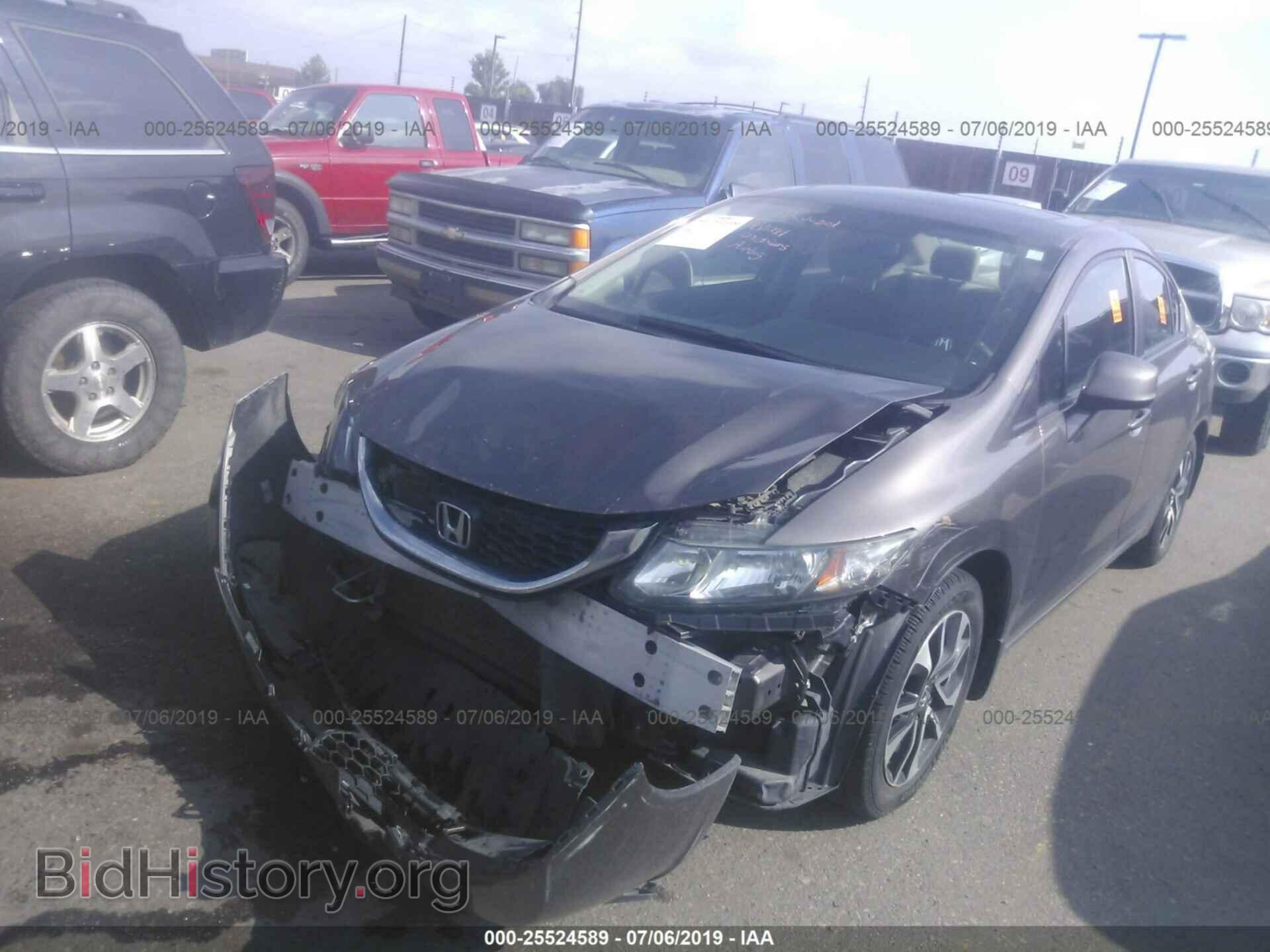 2013 HONDA CIVIC - VIN: 2HGFB2F86DH506206 - Photo 2