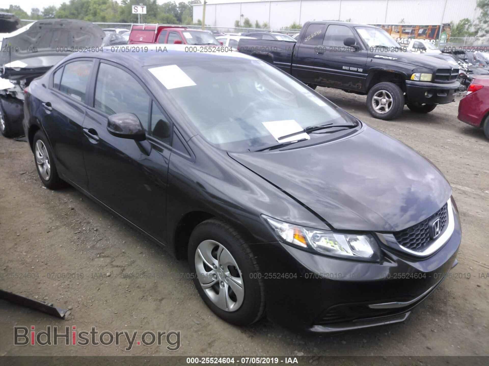 Photo 19XFB2F56DE002593 - HONDA CIVIC 2013
