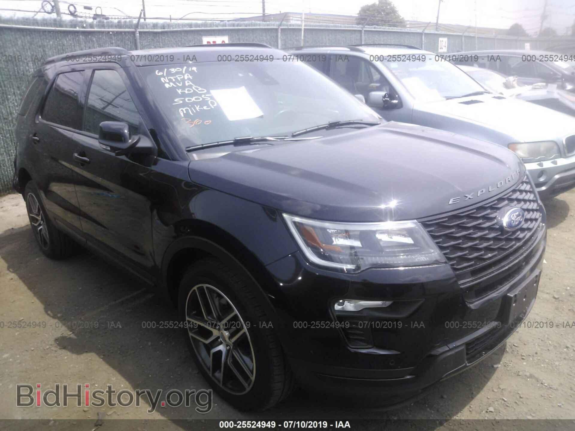 Фотография 1FM5K8GT3KGA75005 - FORD EXPLORER 2019