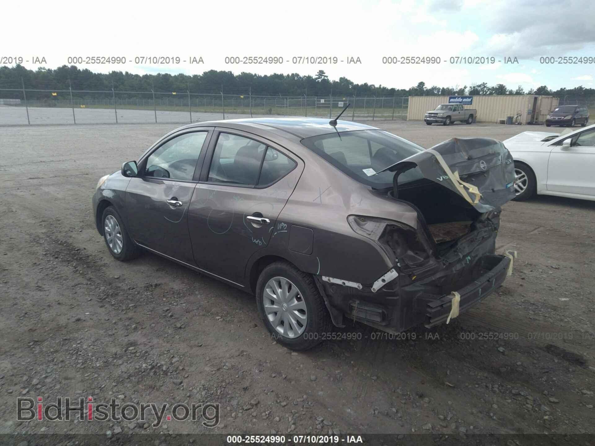 2012 NISSAN VERSA - VIN: 3N1CN7AP6CL856531 - Фото 3