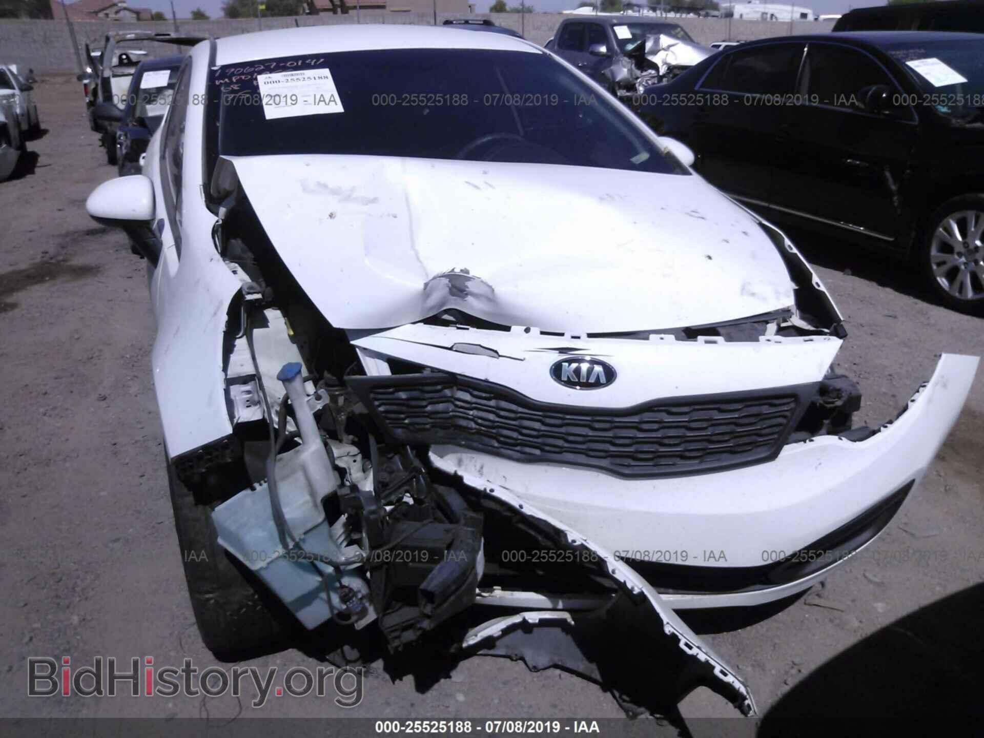 2013 KIA RIO - VIN: KNADM4A38D6237549 - Фото 6