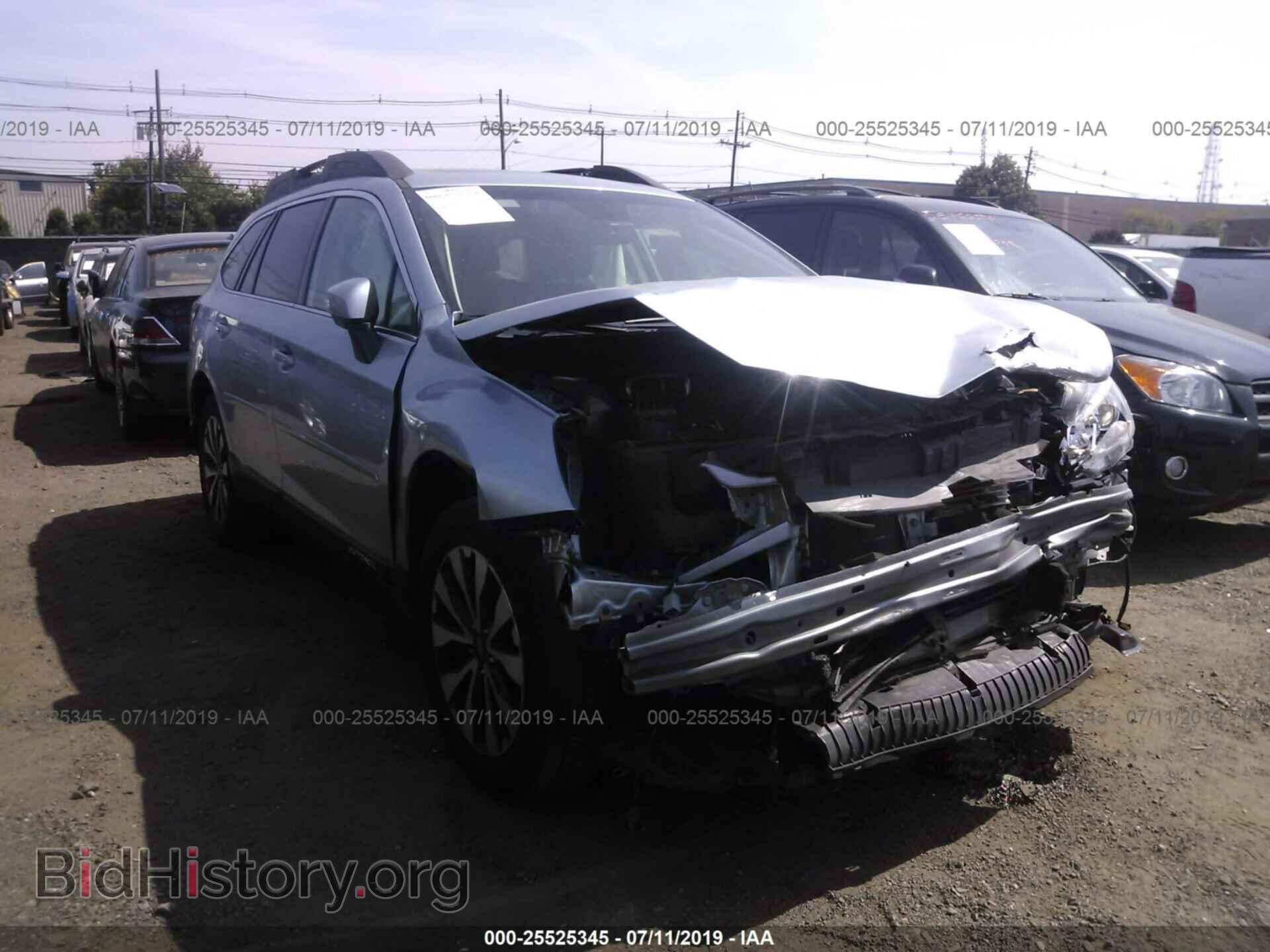 Фотография 4S4BSANC1H3297362 - SUBARU OUTBACK 2017