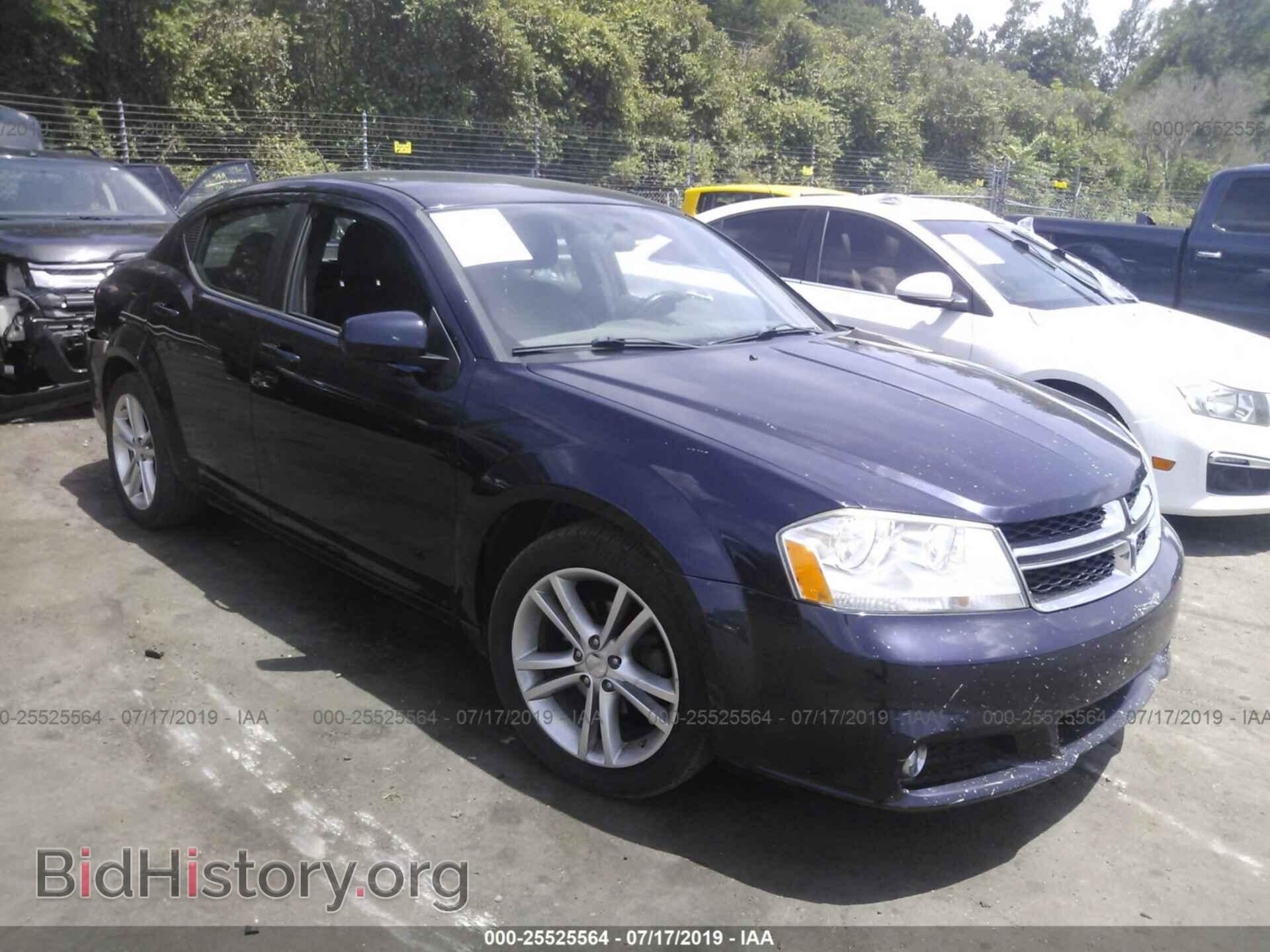Фотография 1C3CDZEG4CN315147 - DODGE AVENGER 2012