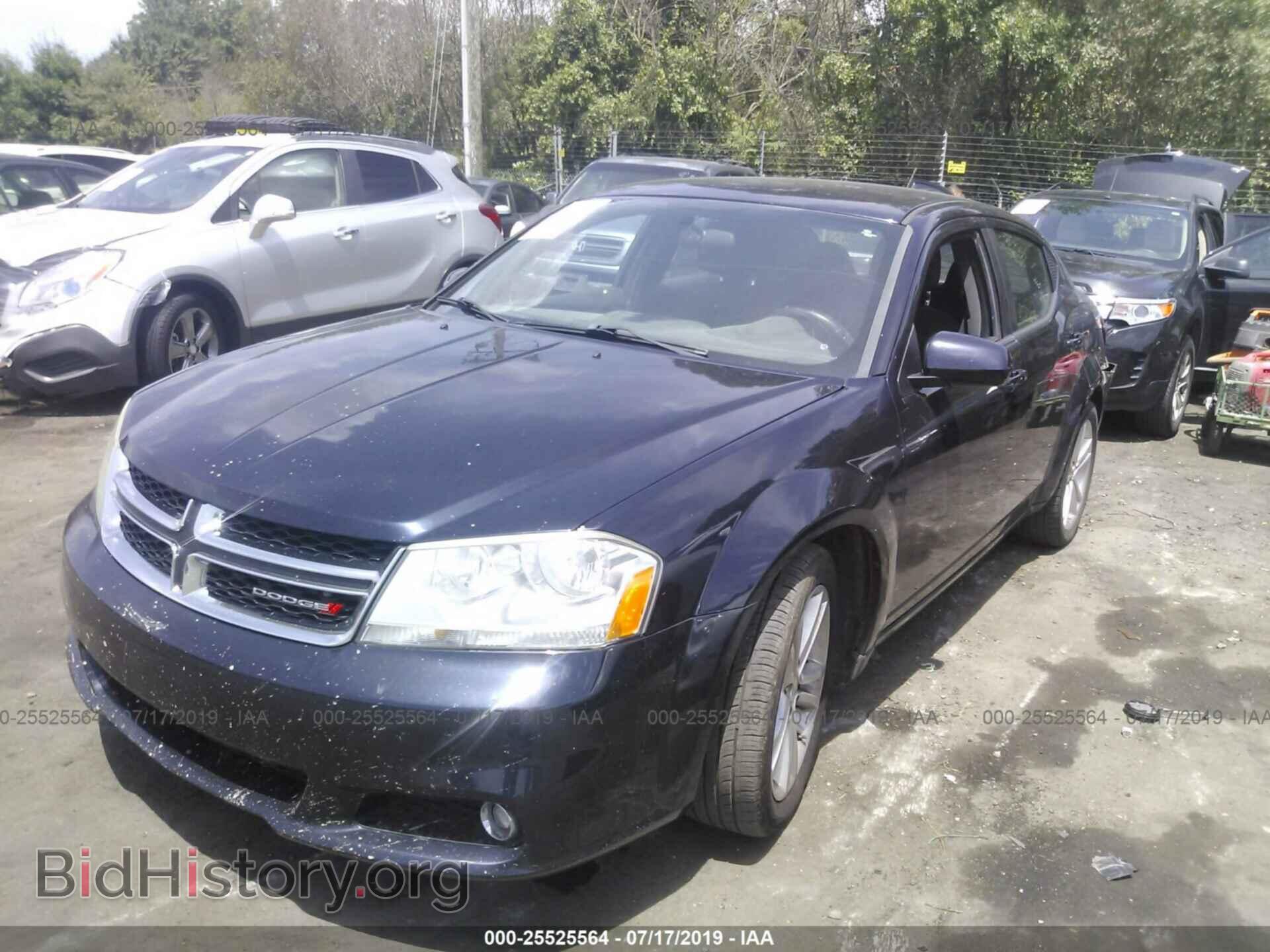 2012 DODGE AVENGER - VIN: 1C3CDZEG4CN315147 - Фото 2