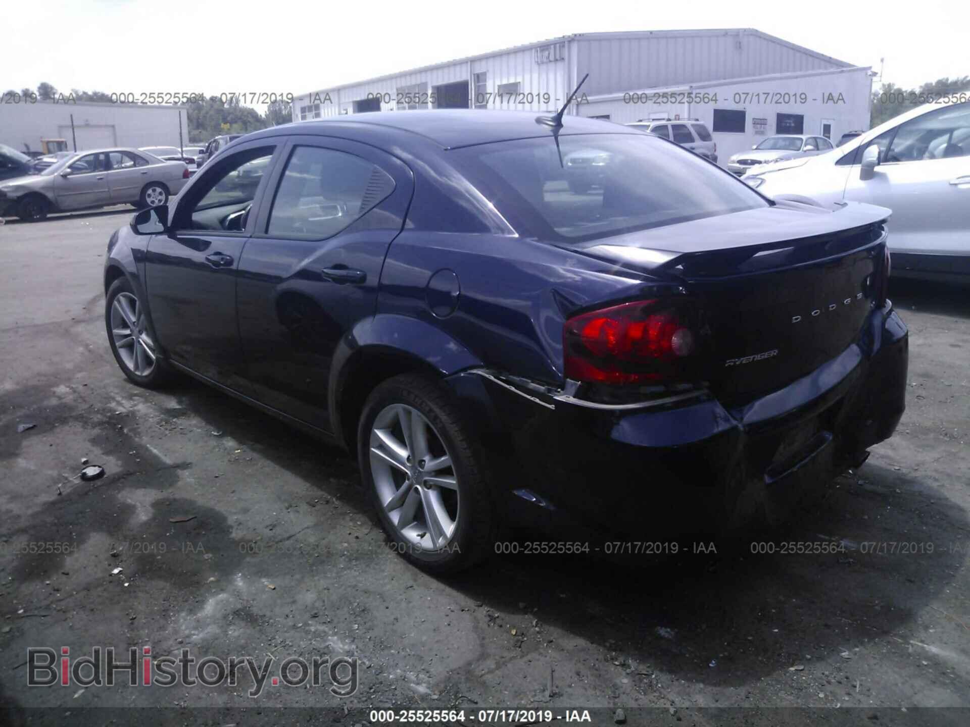 2012 DODGE AVENGER - VIN: 1C3CDZEG4CN315147 - Фото 3
