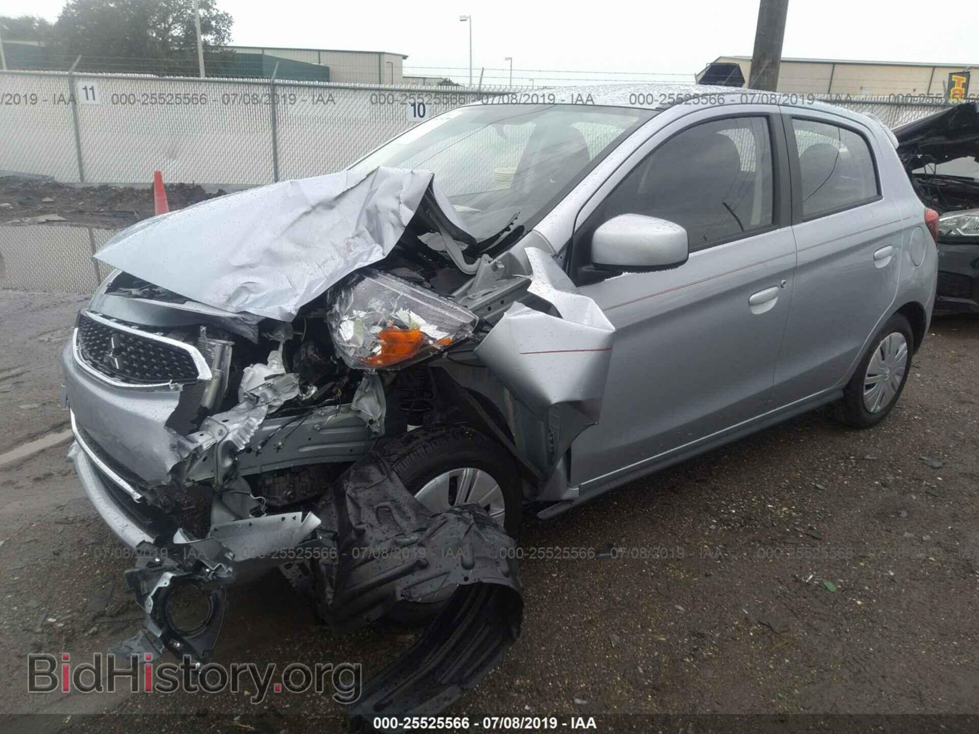 2019 MITSUBISHI MIRAGE - VIN: ML32A3HJ2KH013392 - Фото 2