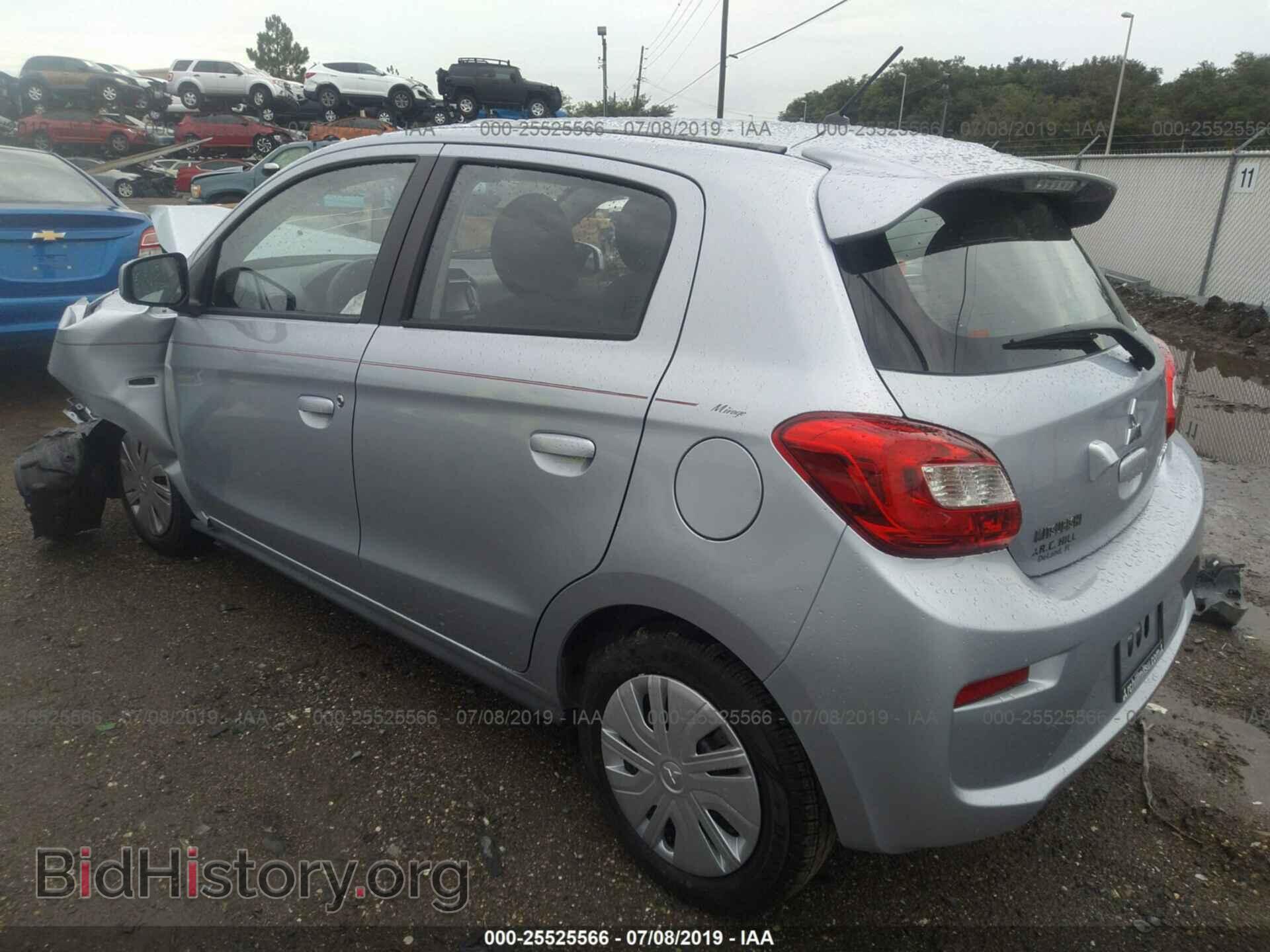 2019 MITSUBISHI MIRAGE - VIN: ML32A3HJ2KH013392 - Фото 3