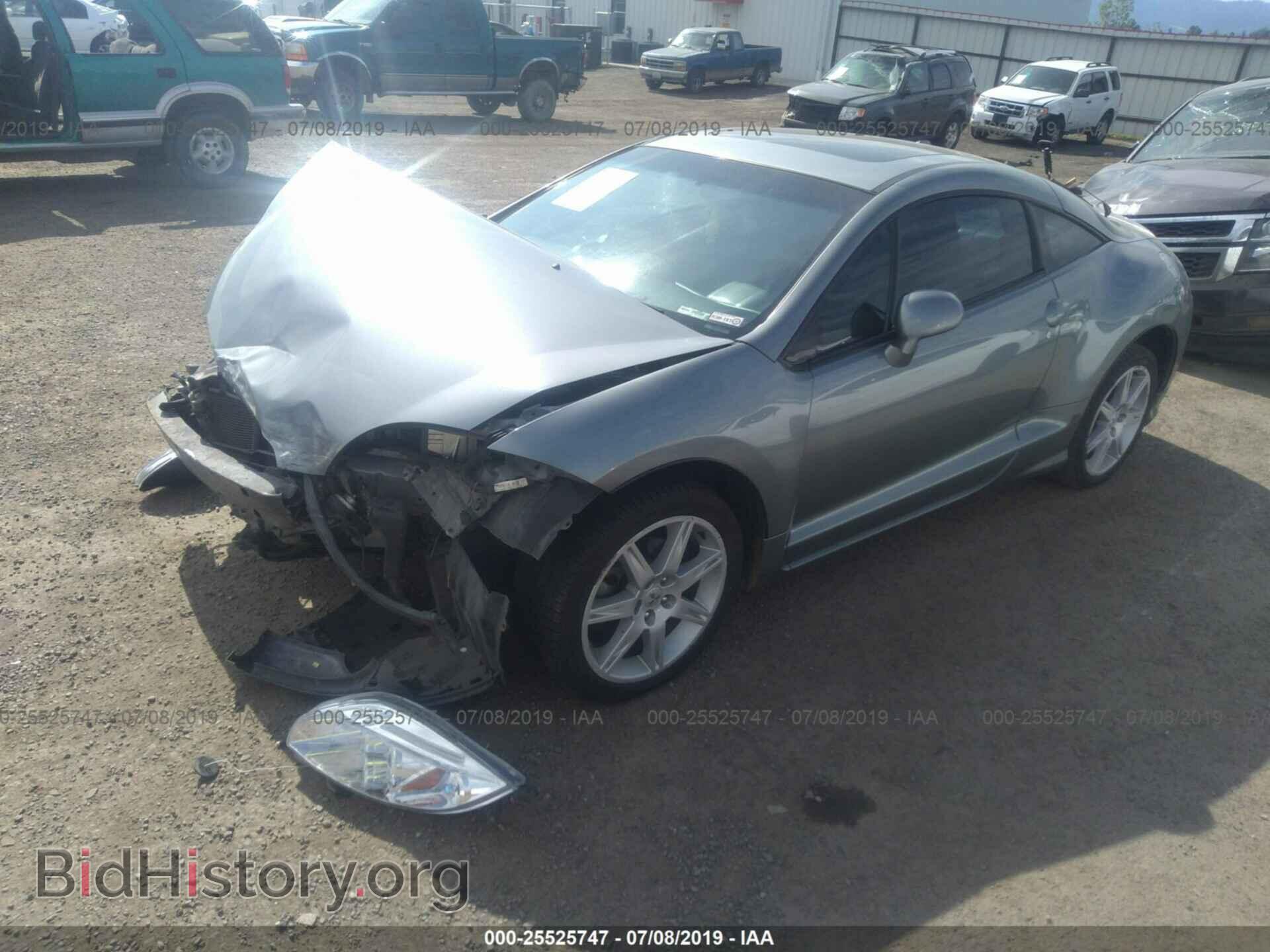 2007 MITSUBISHI ECLIPSE - VIN: 4A3AK34T07E046216 - Photo 2